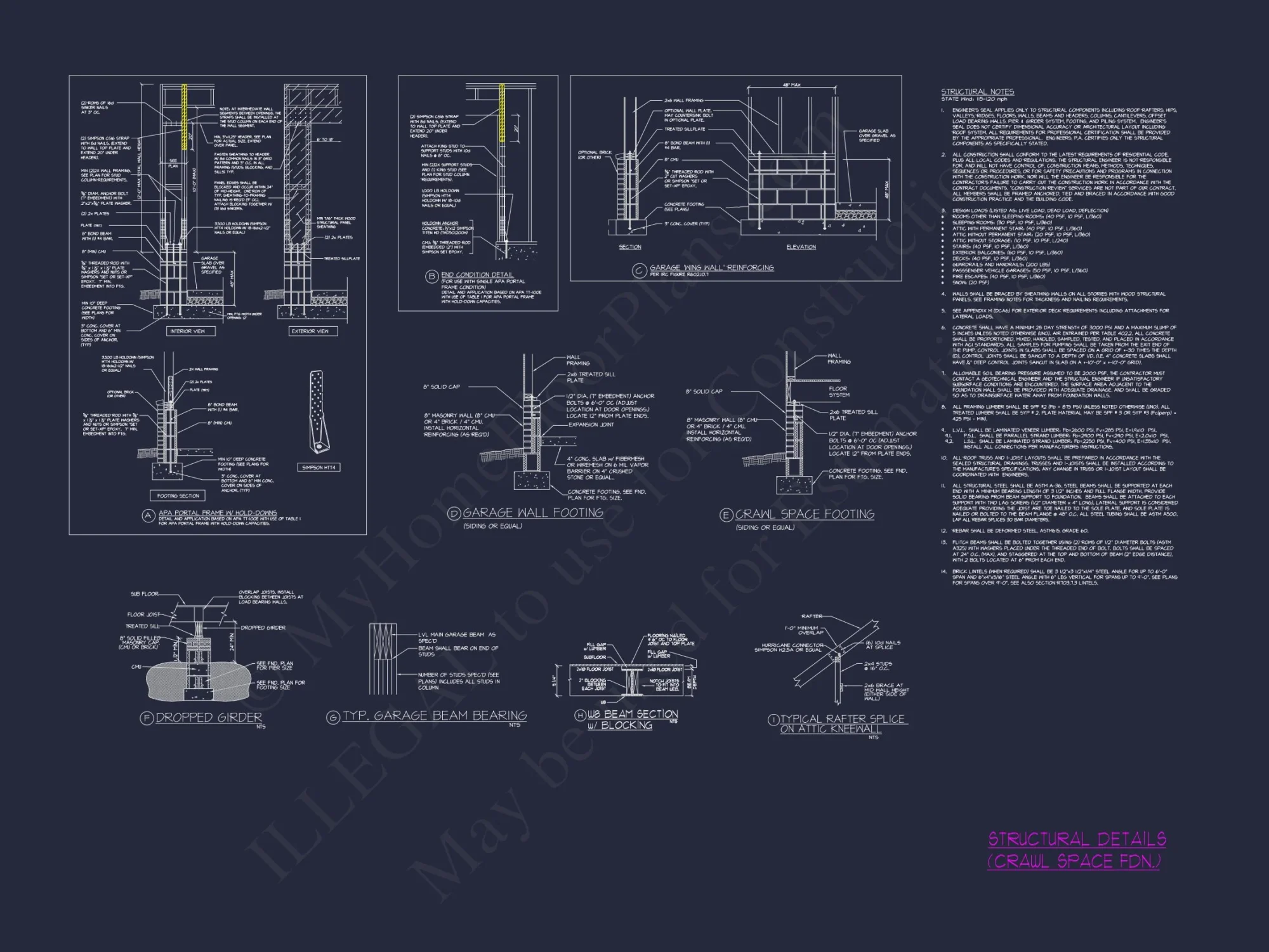 Modern Craftsman house Plan with CAD Designs and Blueprint