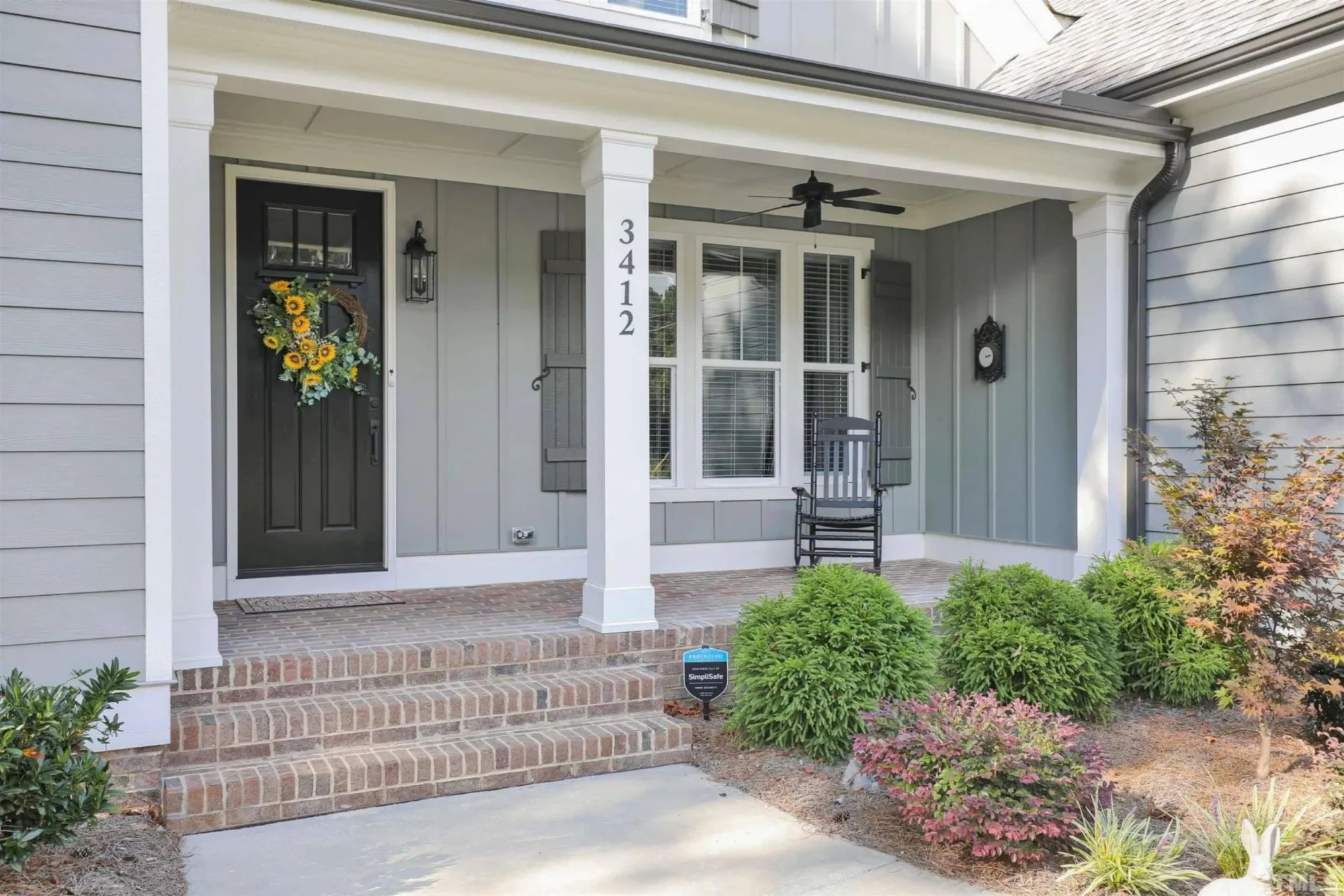 Modern Craftsman house Plan with CAD Designs and Blueprint