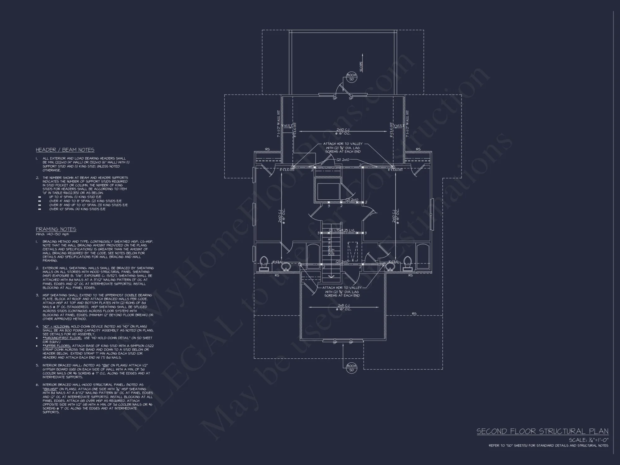 Charming Coastal house Plan with 6 Bedrooms and CAD Designs