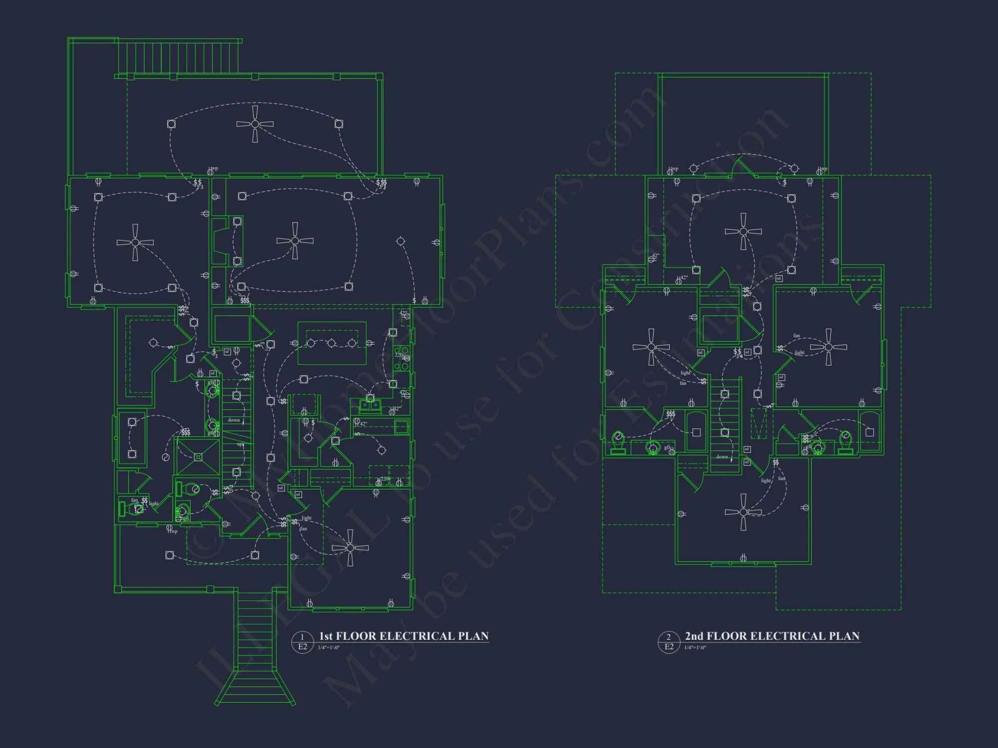 Charming Coastal house Plan with 6 Bedrooms and CAD Designs