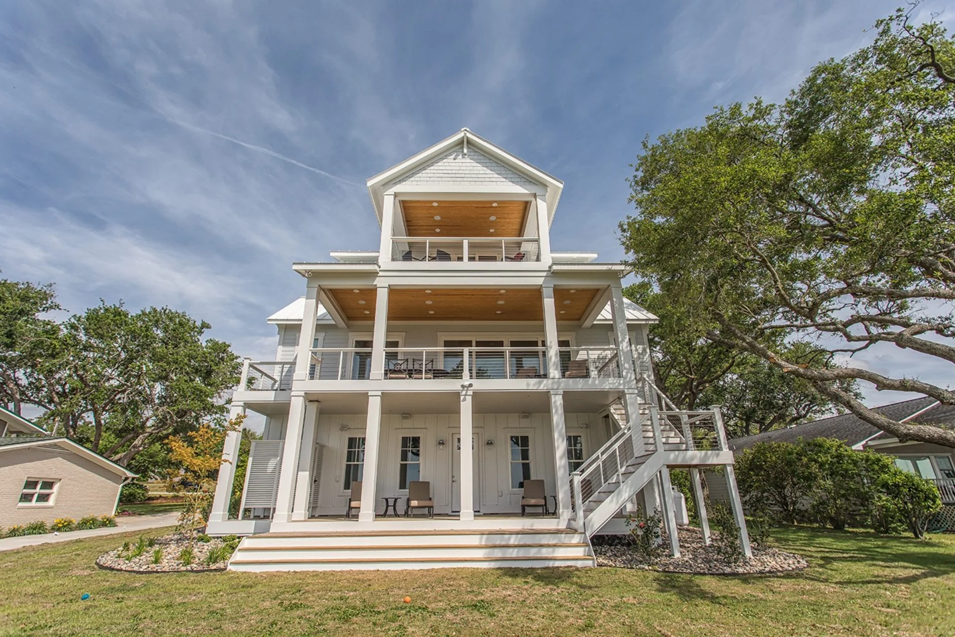 Charming Coastal house Plan with 6 Bedrooms and CAD Designs