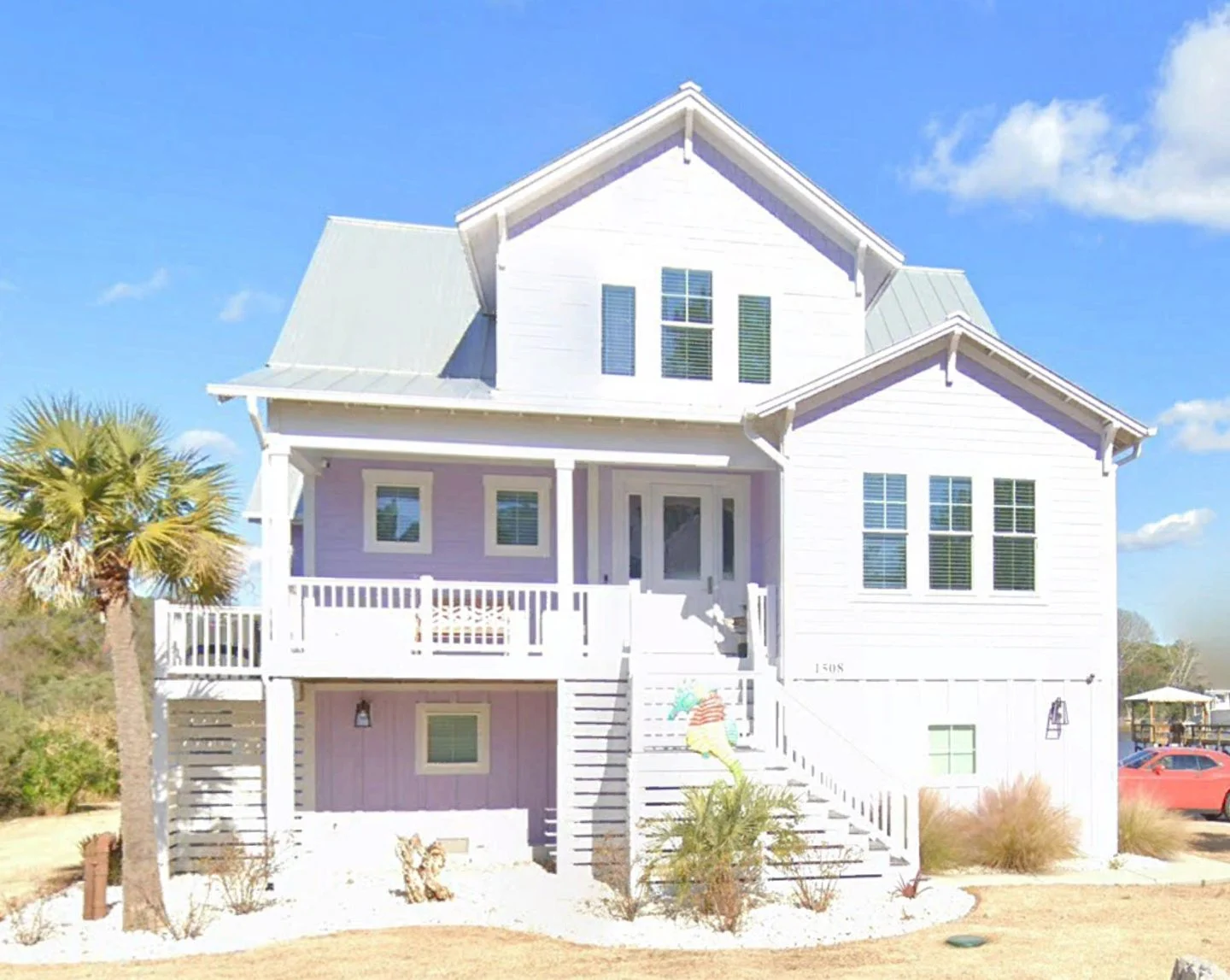 Charming Coastal house Plan with 6 Bedrooms and CAD Designs