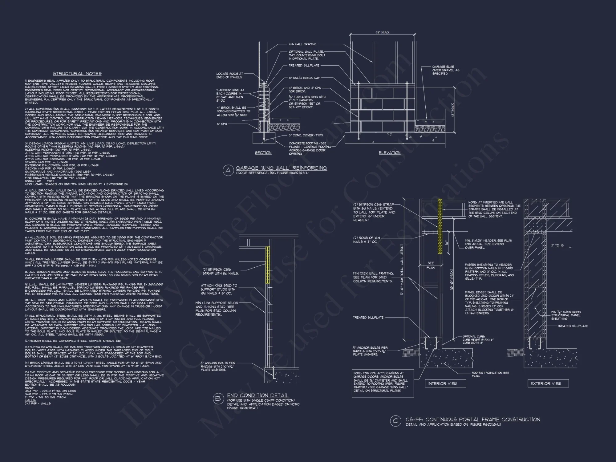 Traditional Craftsman house Plan with 4 Bedrooms and CAD Designs