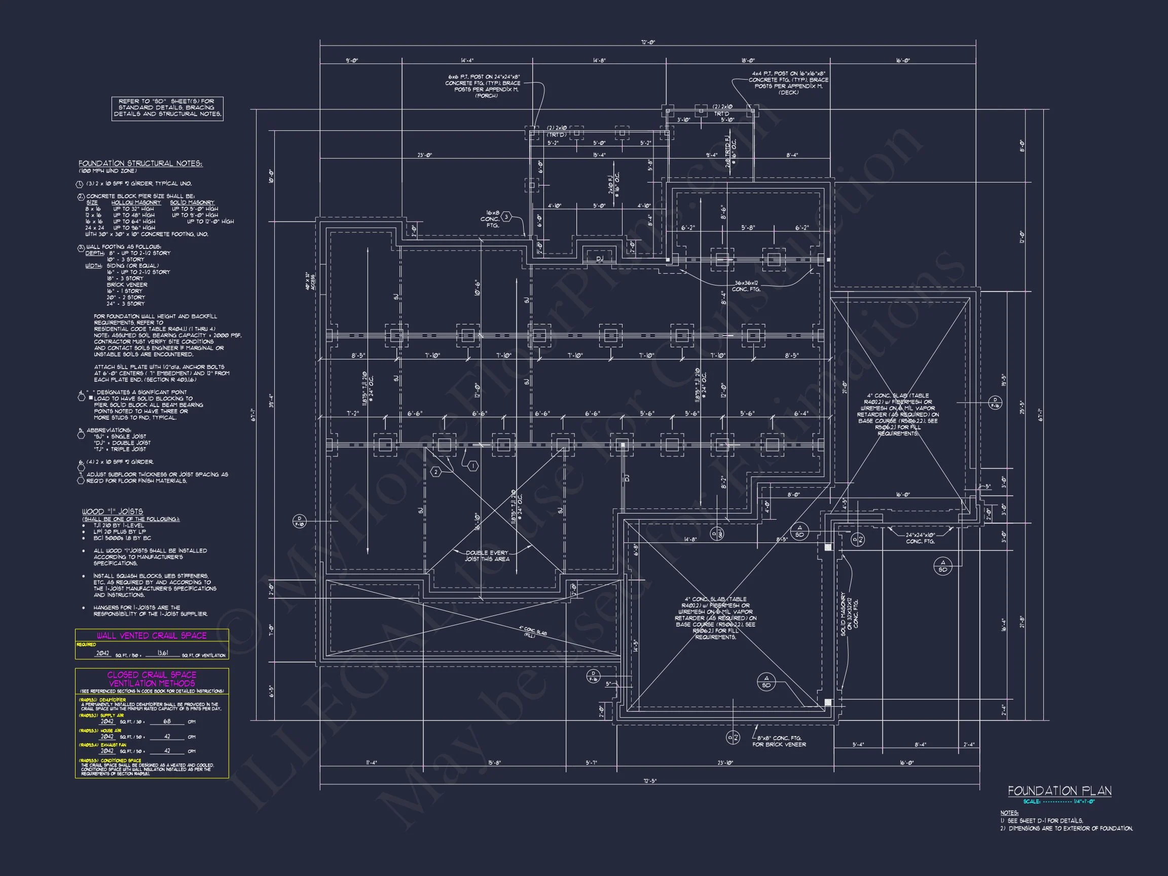 Traditional Craftsman house Plan with 4 Bedrooms and CAD Designs