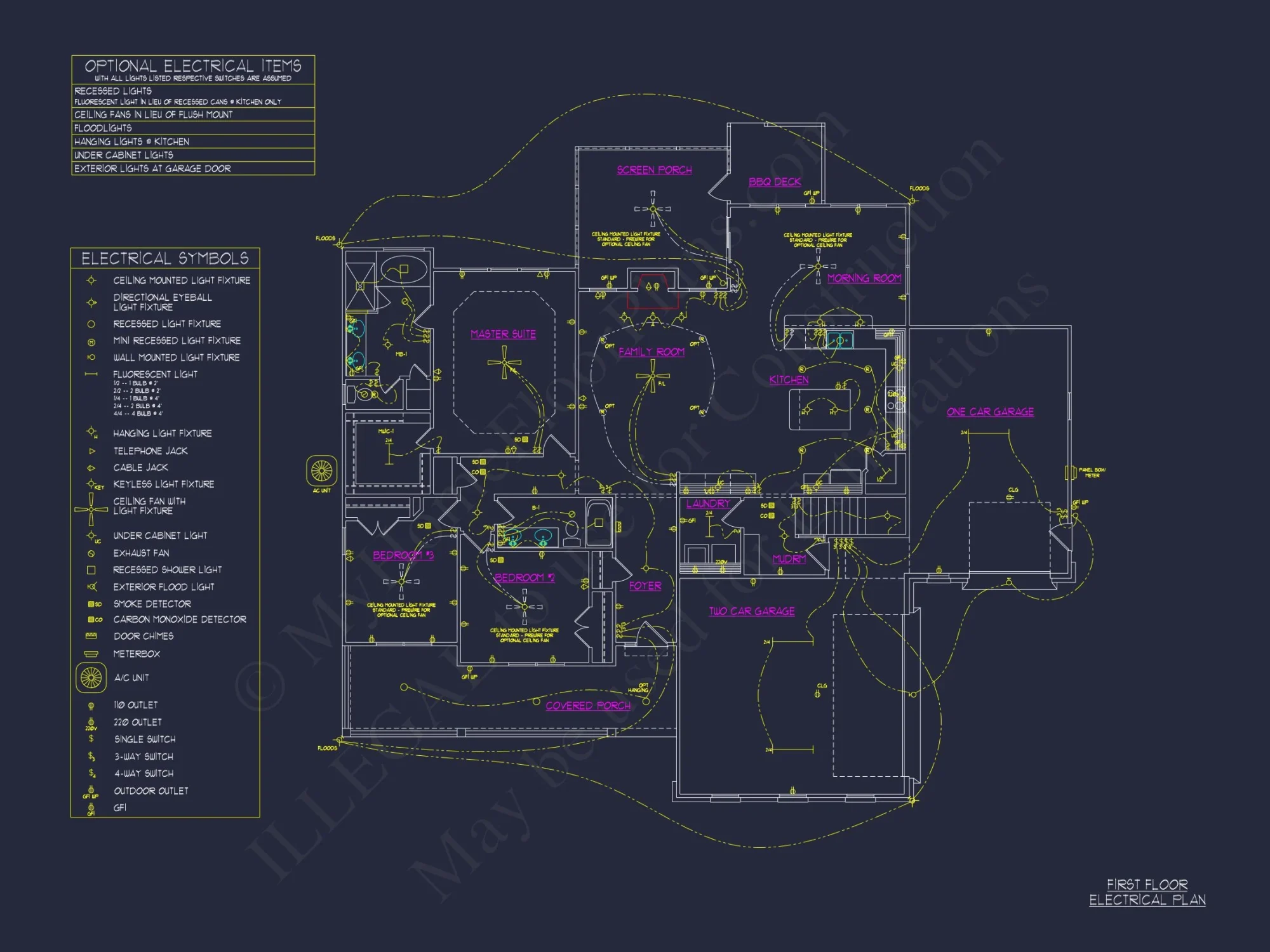 Traditional Craftsman house Plan with 4 Bedrooms and CAD Designs