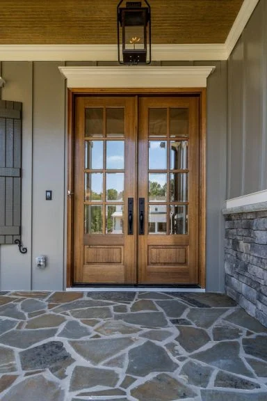 Craftsman house Plan with 2 Floors, CAD Blueprint & Design