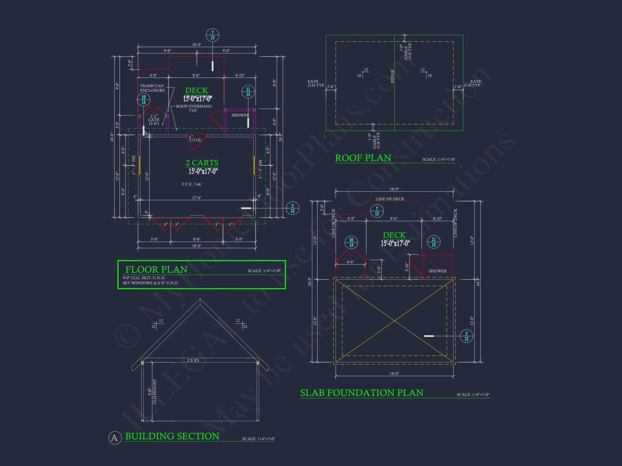 Coastal Craftsman house Plan with Open Floor Designs and CAD Blueprints