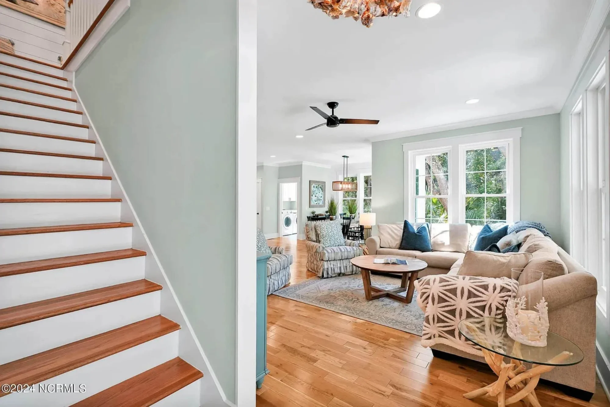 Coastal Craftsman house Plan with Open Floor Designs and CAD Blueprints