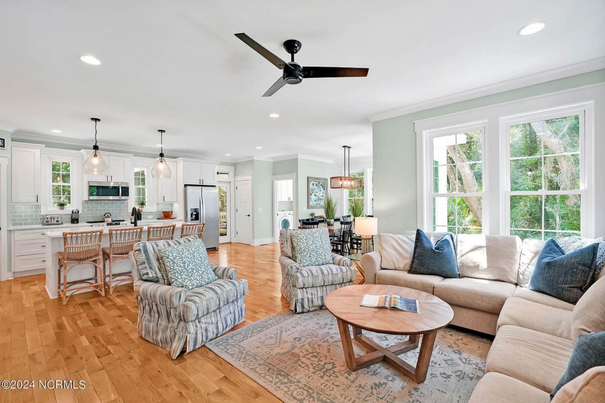 Coastal Craftsman house Plan with Open Floor Designs and CAD Blueprints