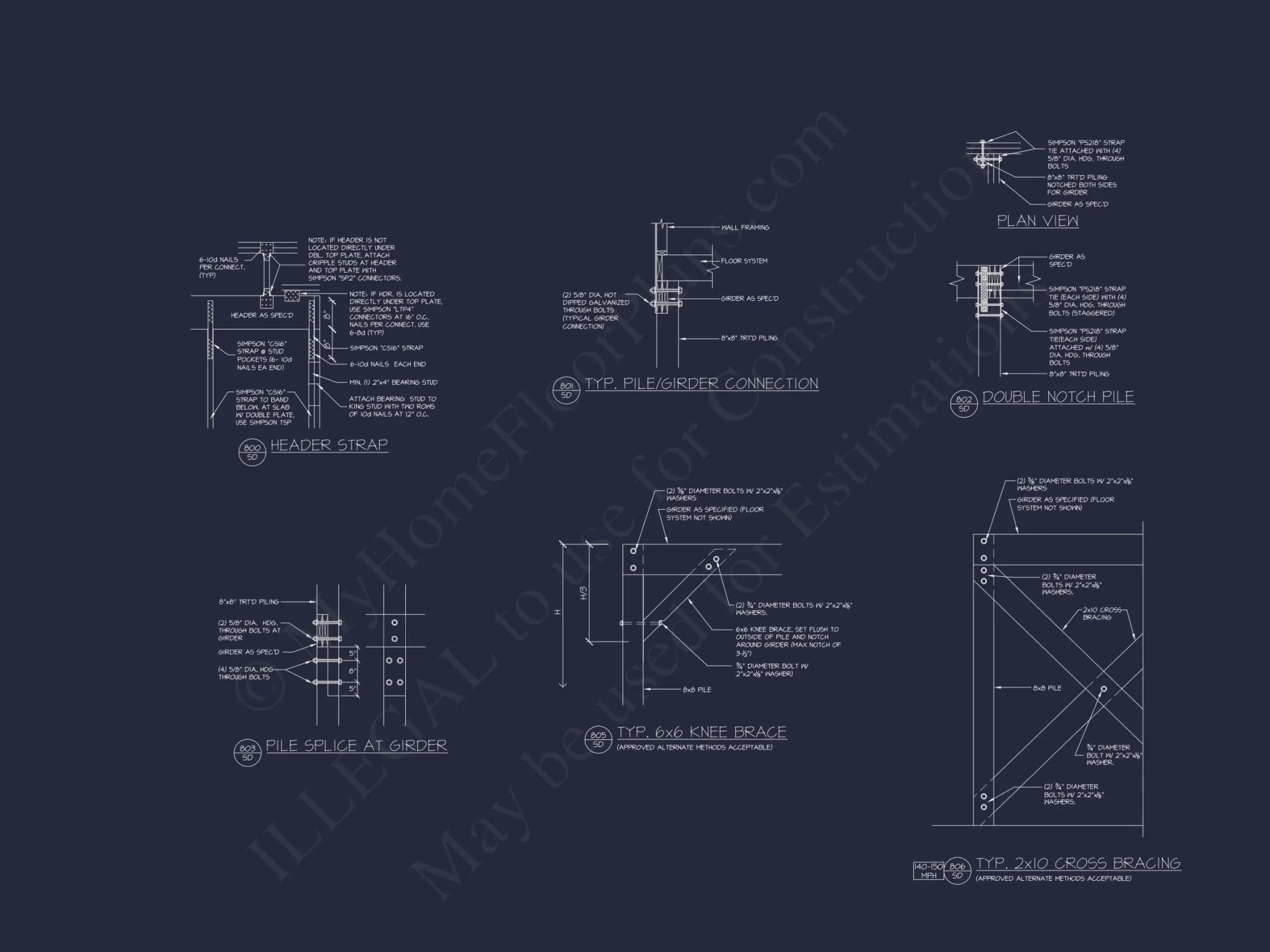Cottage-Style house Plan with Detached Garage and CAD Designs
