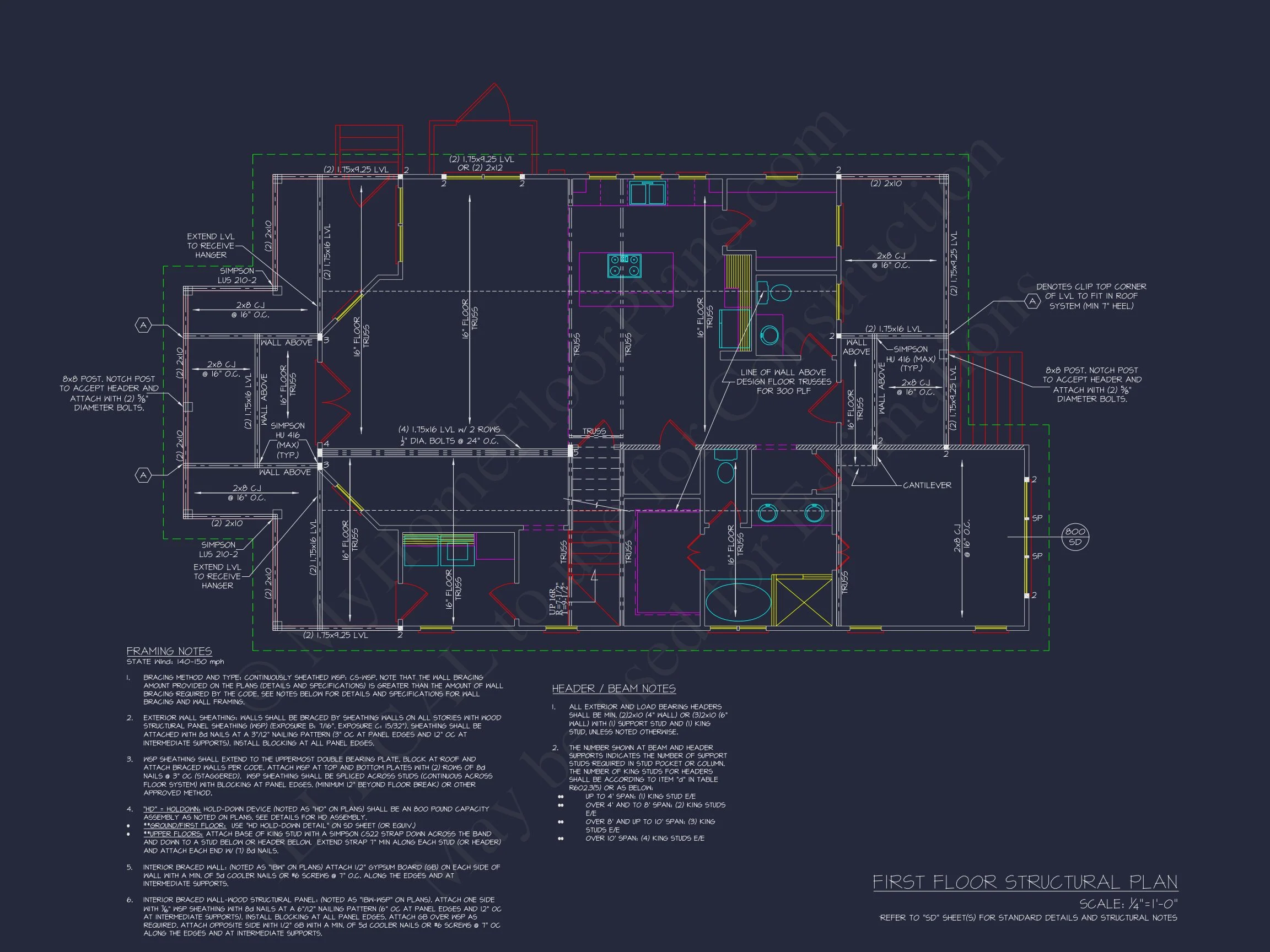 18-2163 HOUSE PLAN - Cottage-Style House Plan with Detached Garage and CAD Designs 14 Cottage-Style house Plan with Detached Garage and CAD Designs