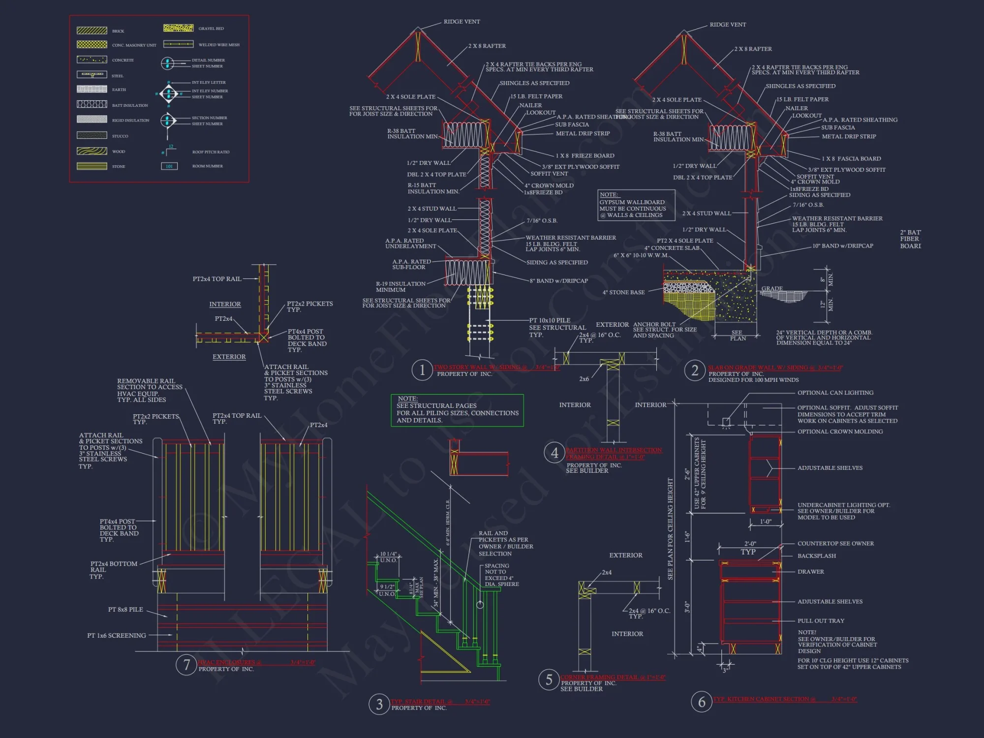 Cottage-Style house Plan with Detached Garage and CAD Designs