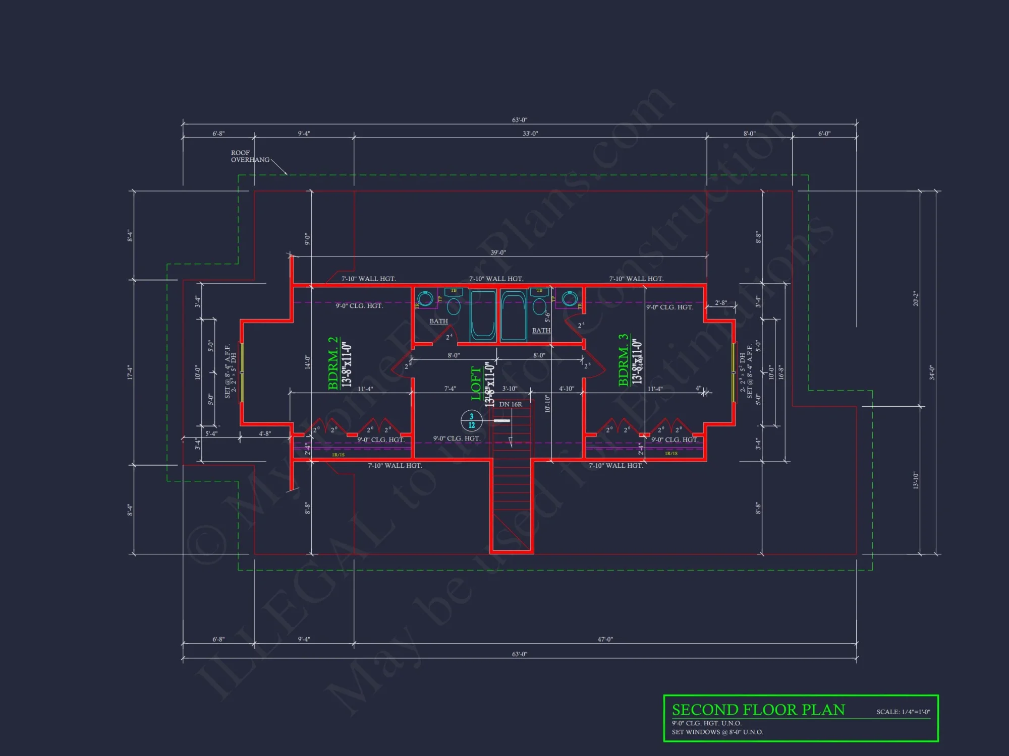 Cottage-Style house Plan with Detached Garage and CAD Designs