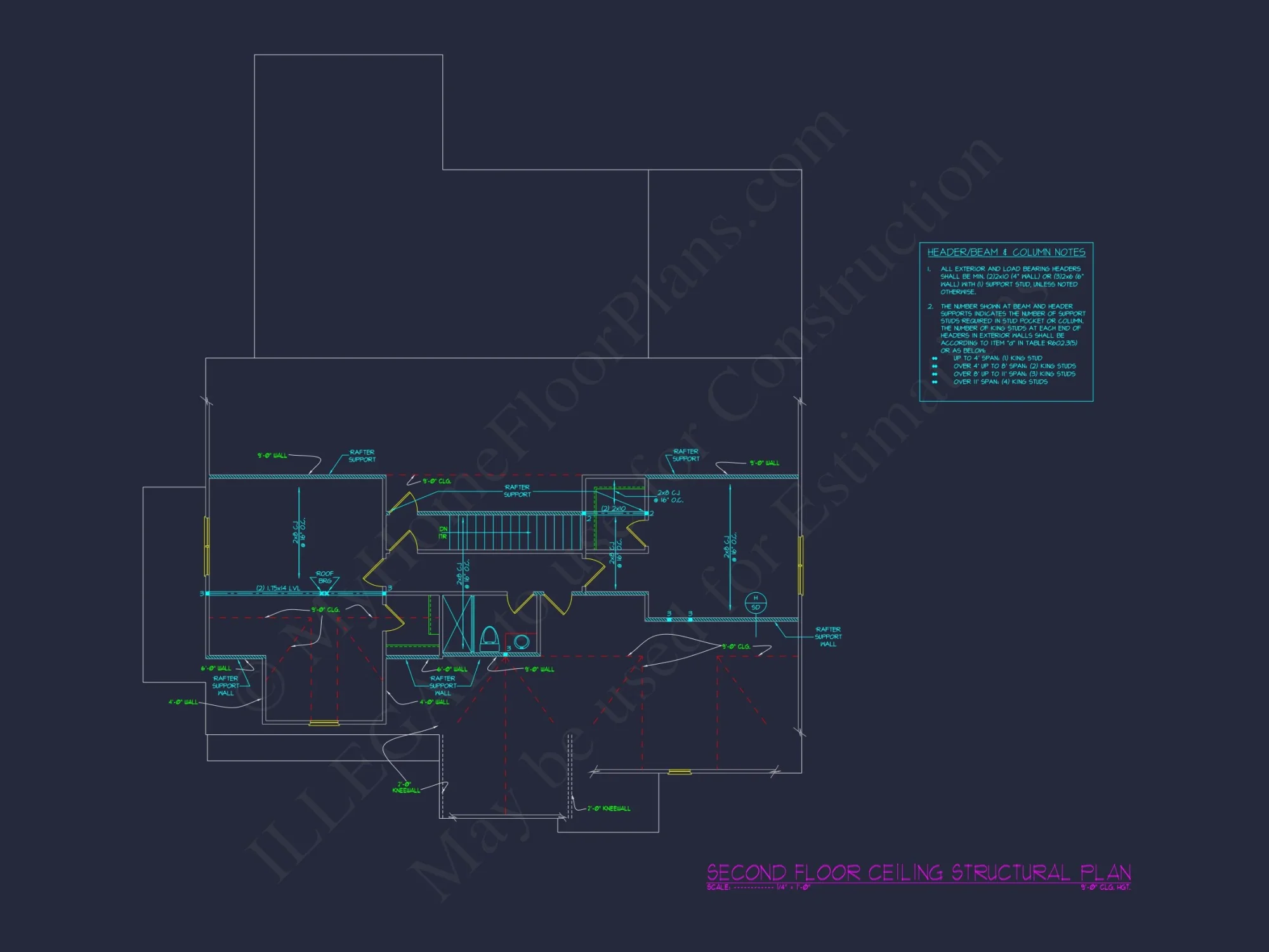 Craftsman house Plan with Spacious Floor Designs and CAD Blueprint