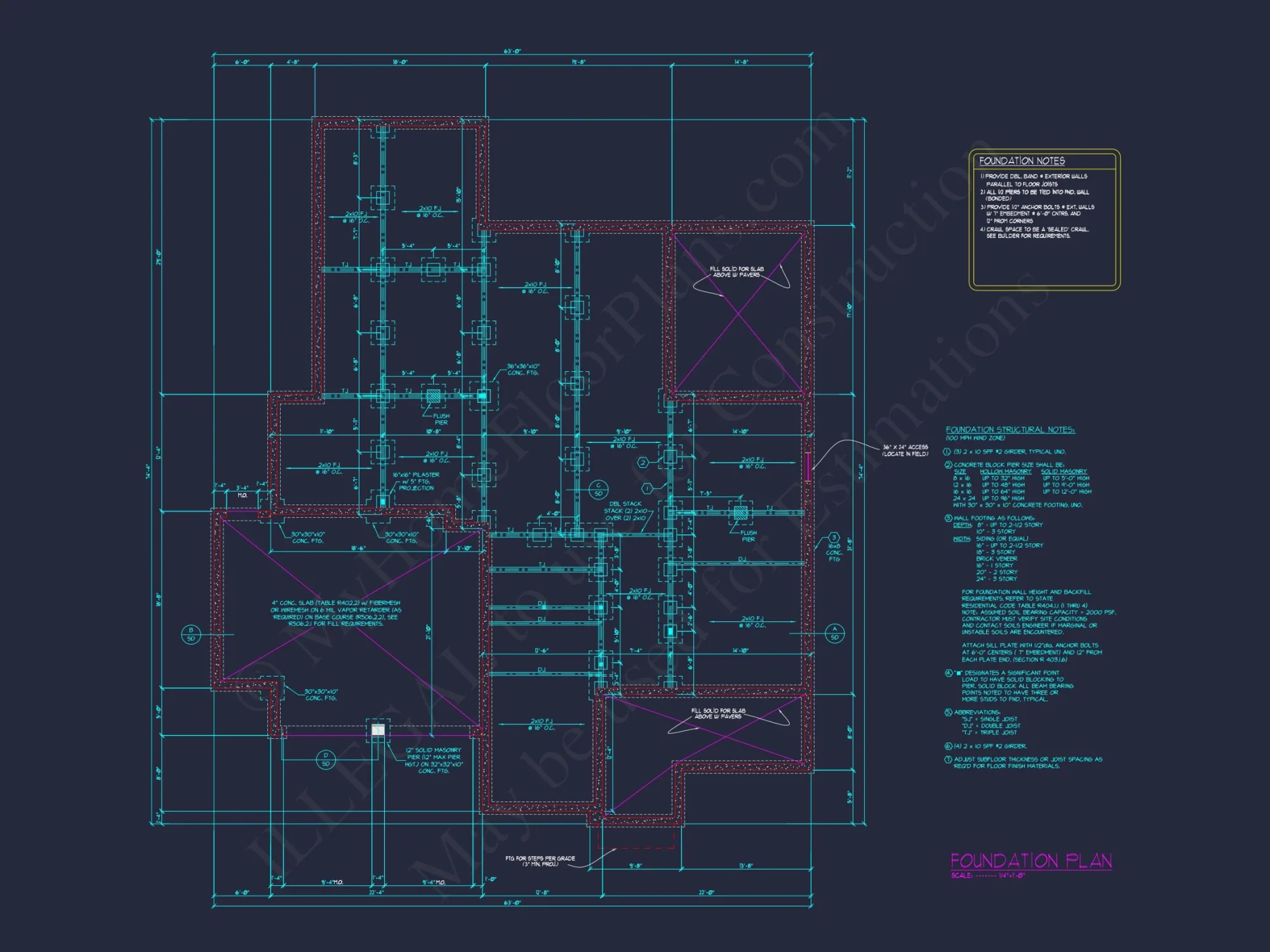 Craftsman house Plan with Spacious Floor Designs and CAD Blueprint