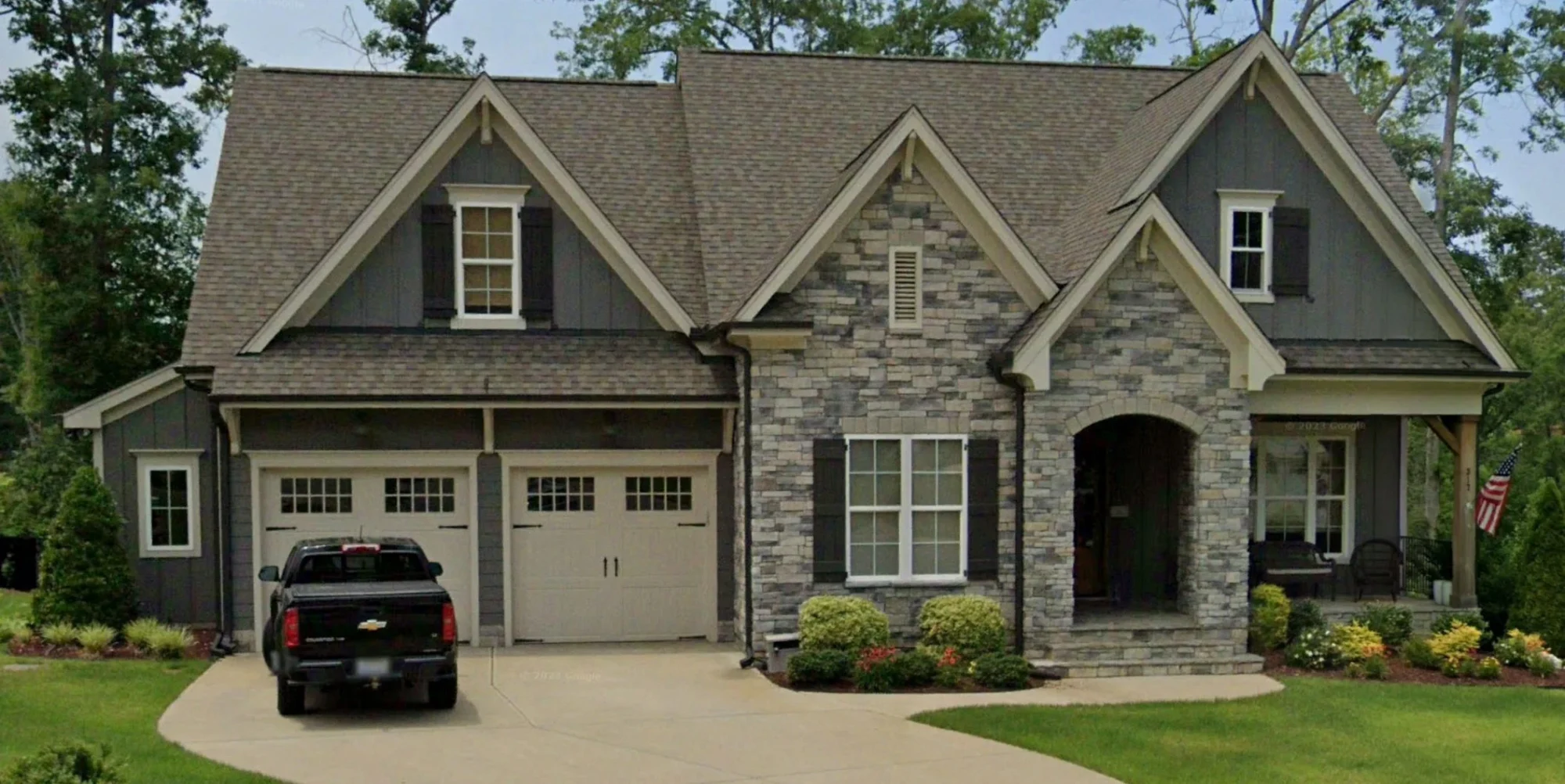 Craftsman house Plan with Spacious Floor Designs and CAD Blueprint