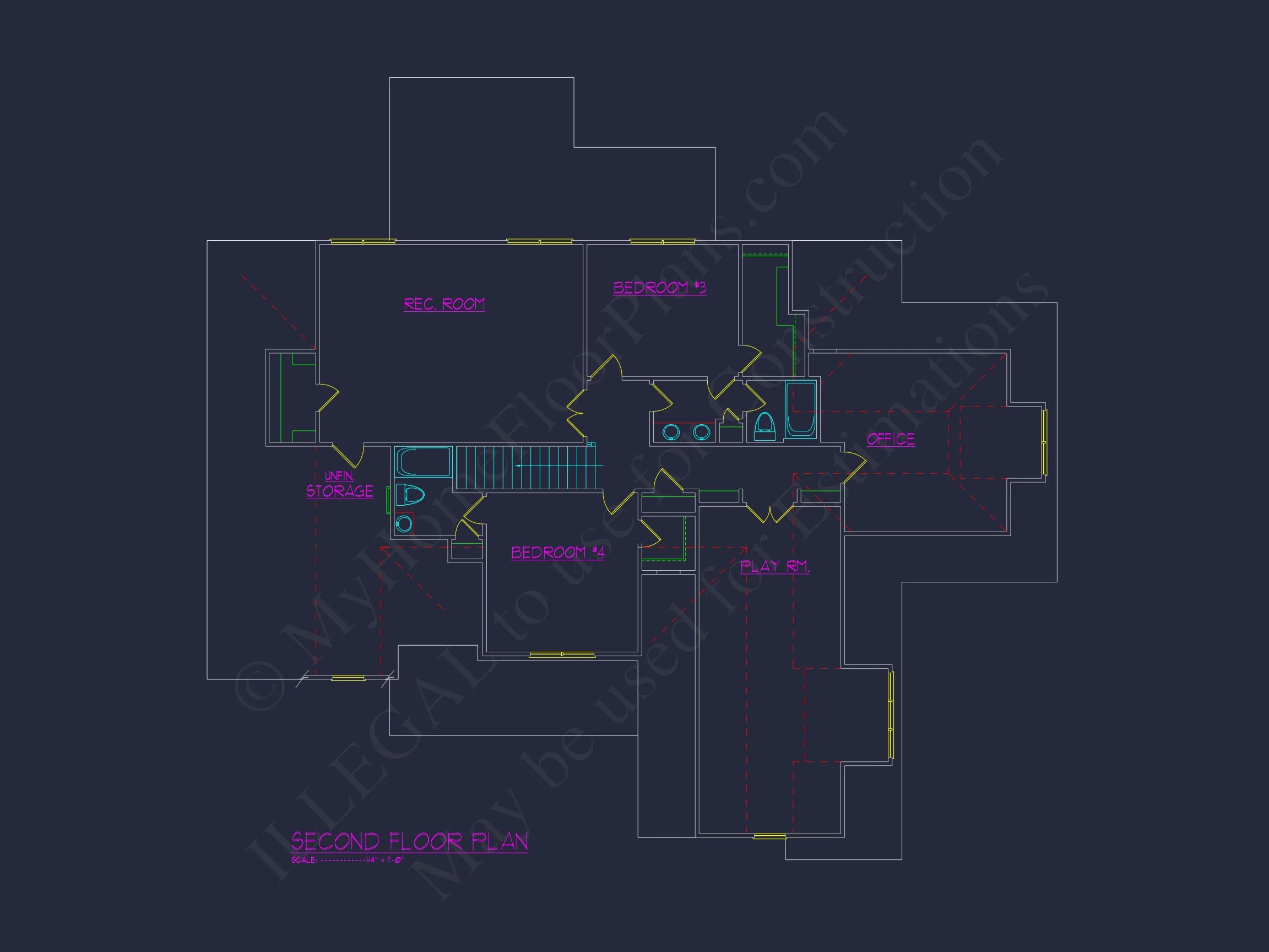 house Design Floor Plan with Blueprint
