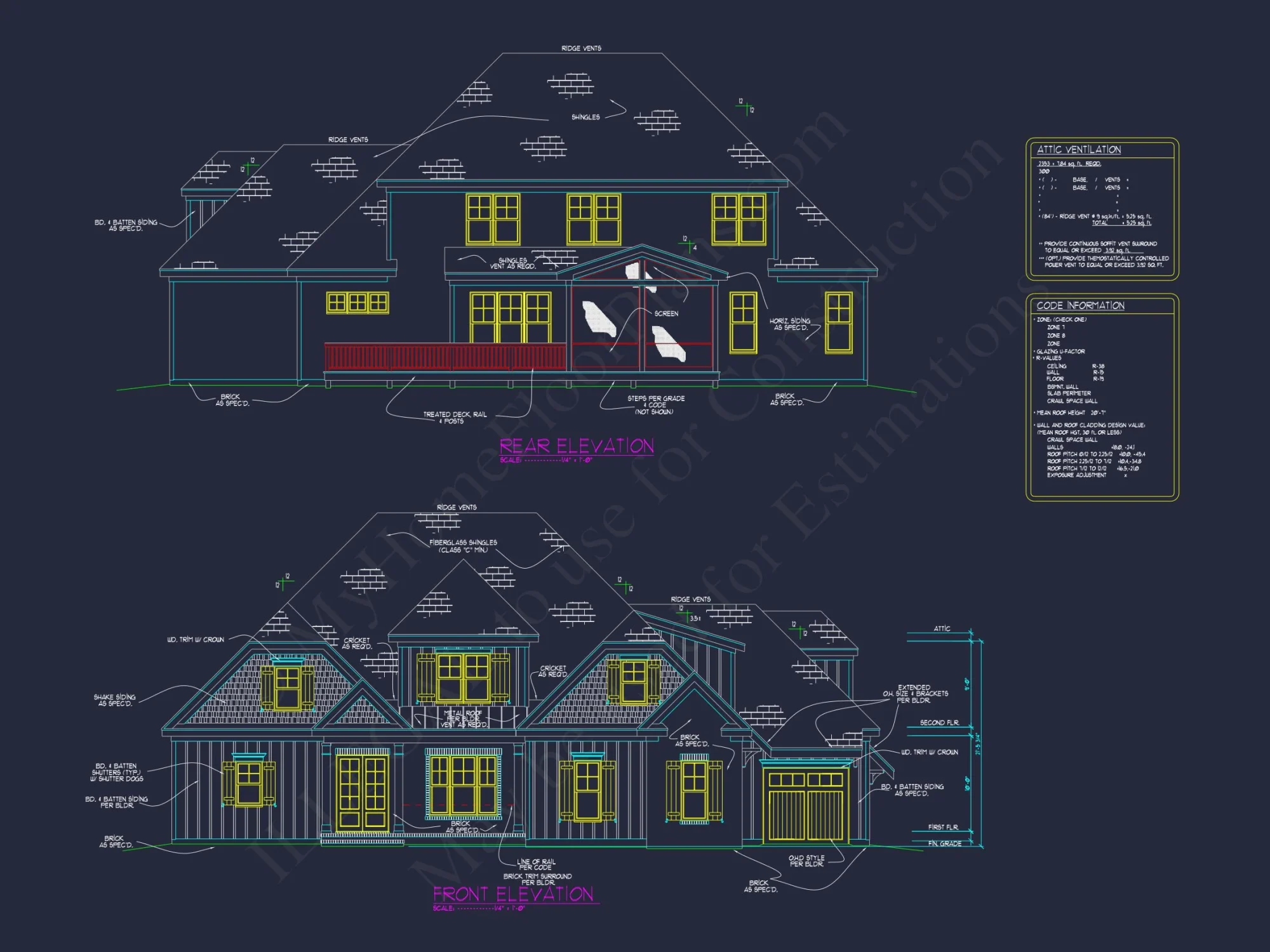 CAD Architecture Designs