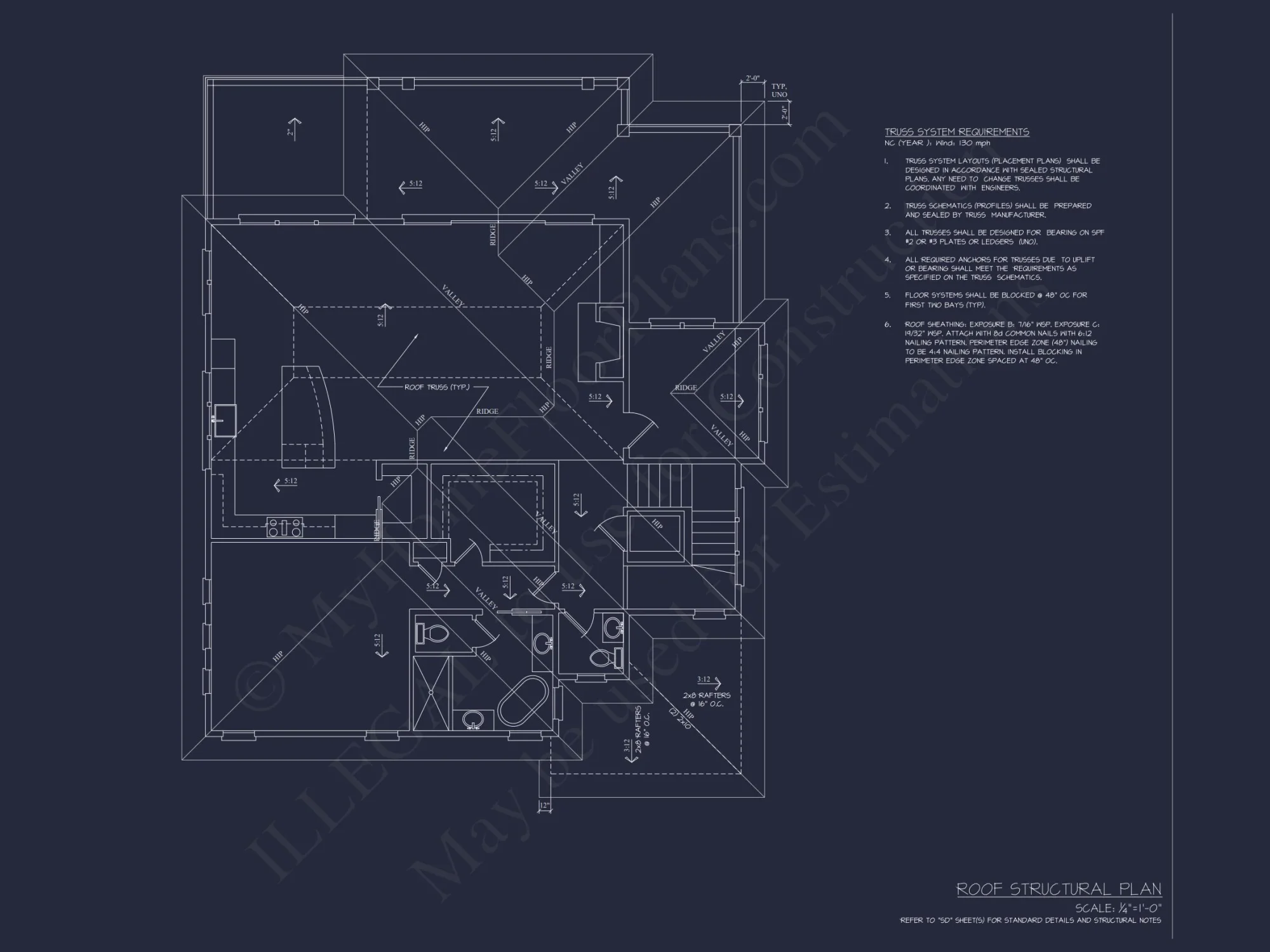 Elegant 2-Story house Plan with CAD Designs & Coastal Blueprint