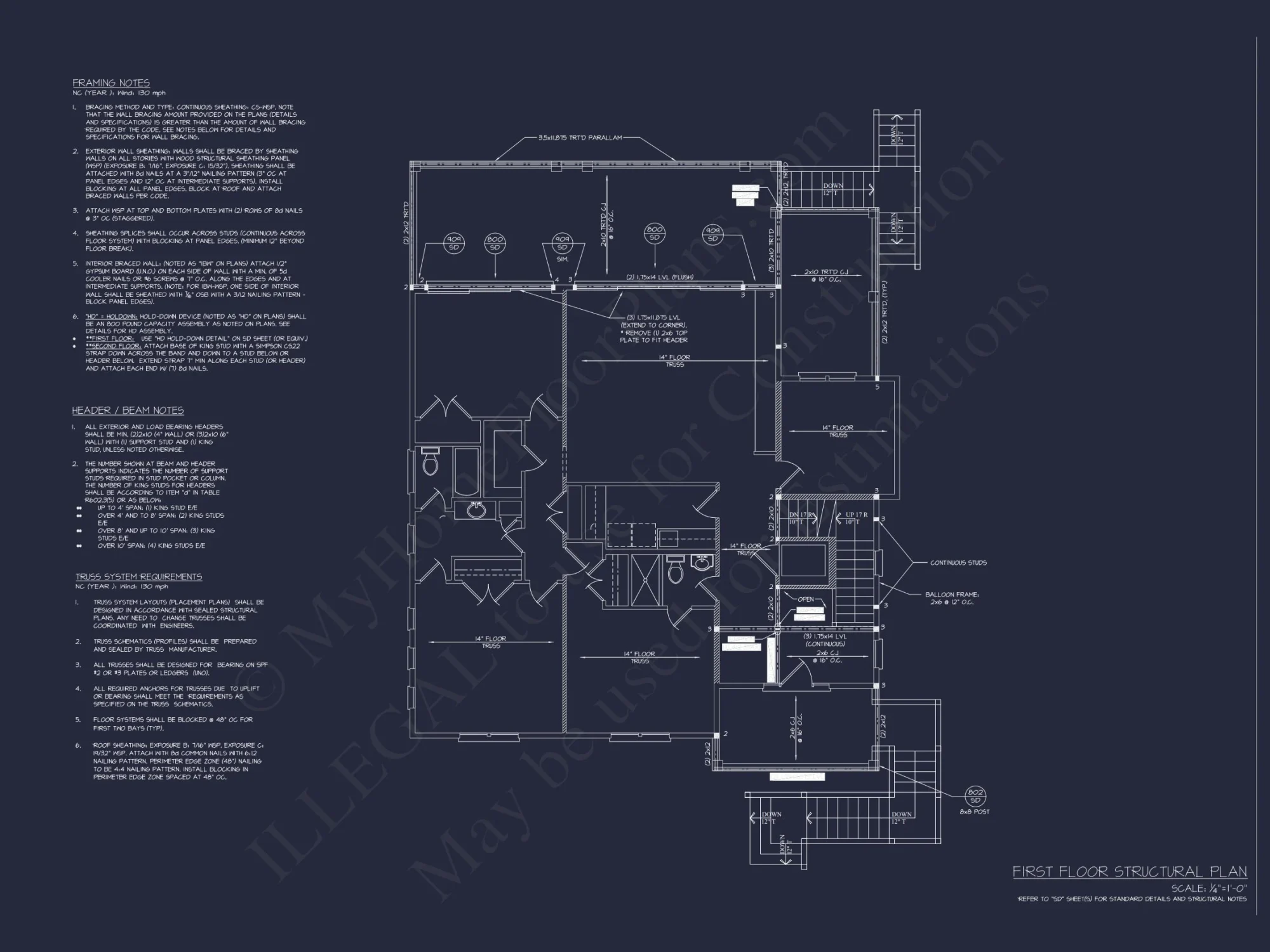 Elegant 2-Story house Plan with CAD Designs & Coastal Blueprint