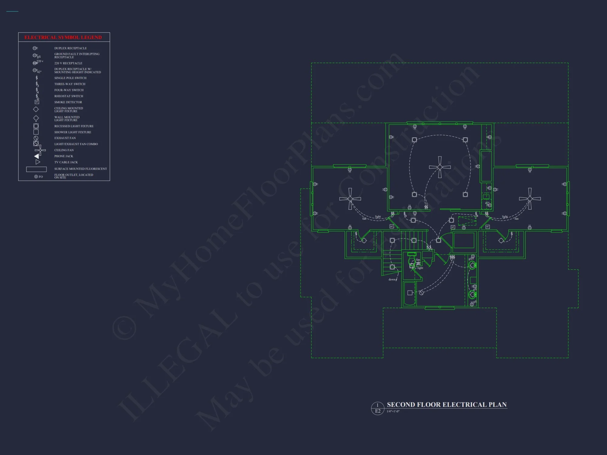 Spacious Coastal house Floor Plan with 5 Beds & Elevator