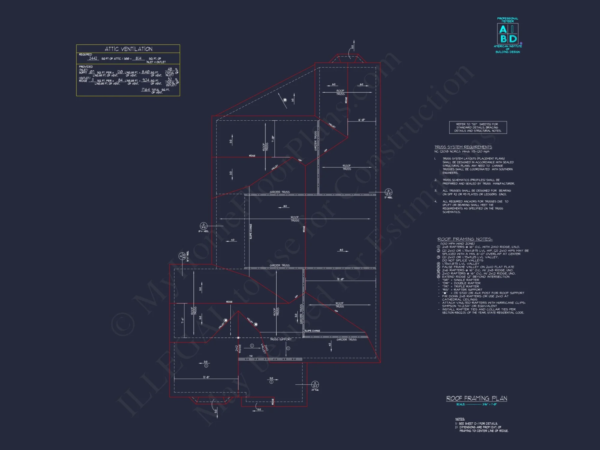 Stunning house Floor Plan – 5 Bedrooms, 2 Floors, CAD Designs