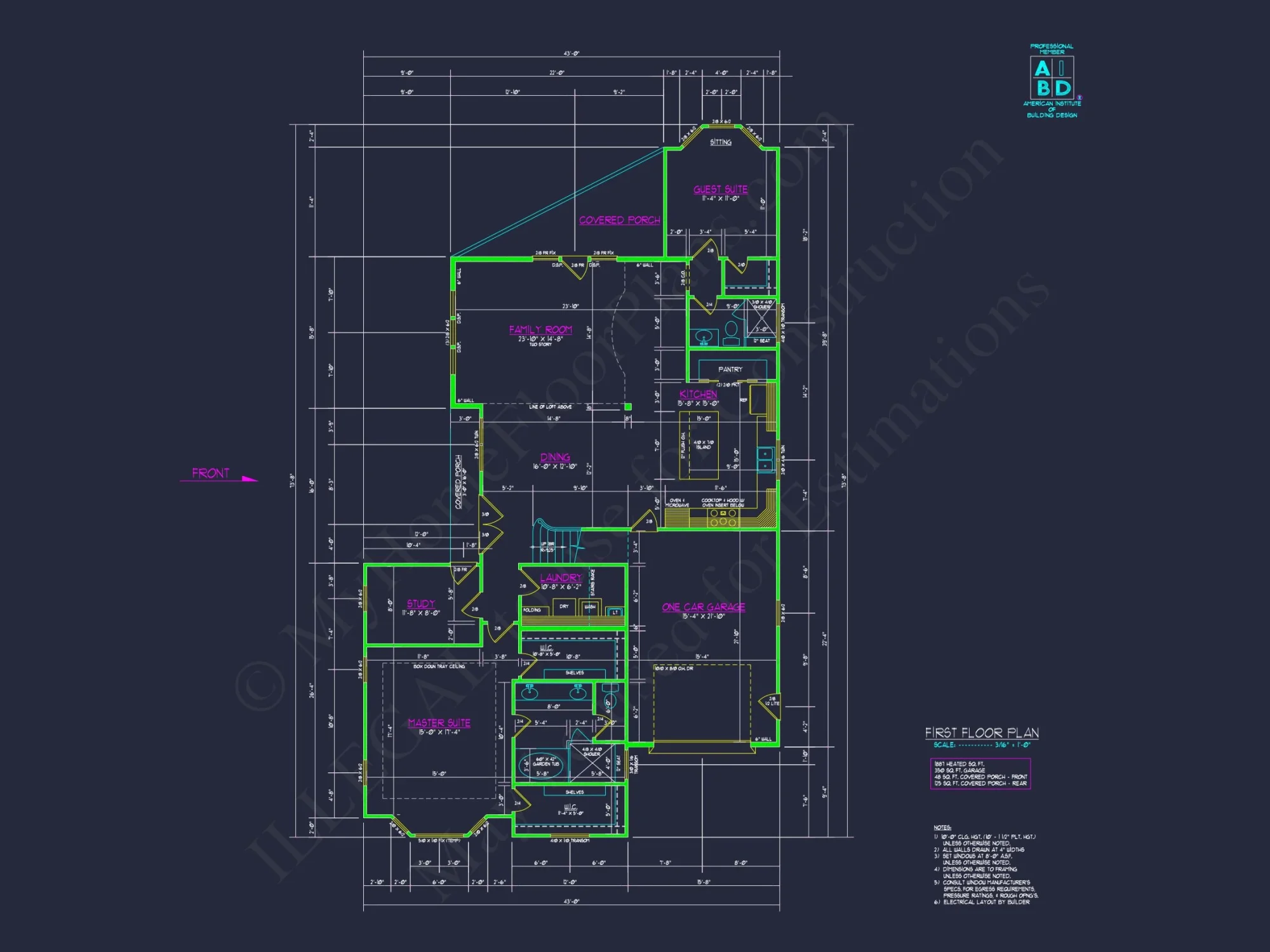 Stunning house Floor Plan – 5 Bedrooms, 2 Floors, CAD Designs