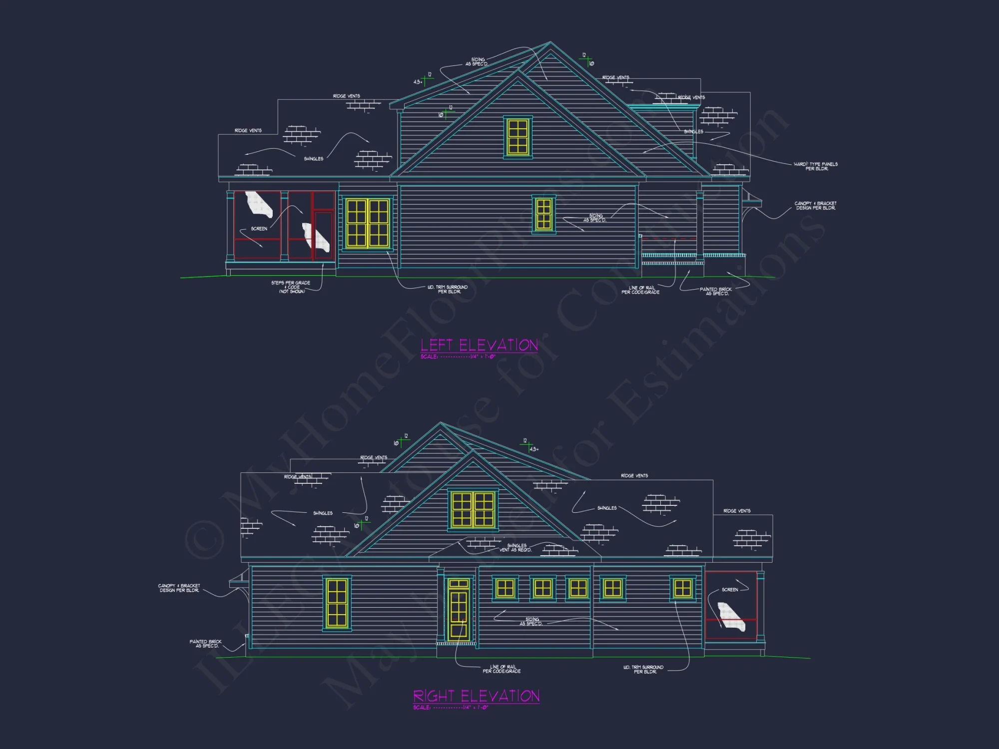 Stunning house Plan with 5 Beds and Spacious Floor Designs