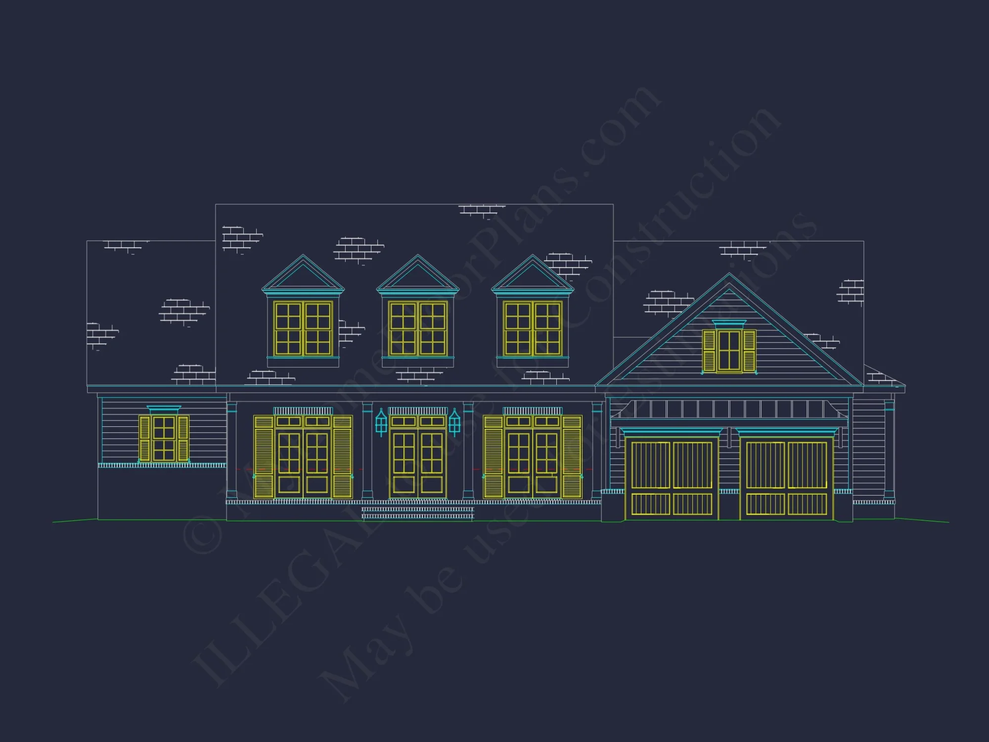 Stunning house Plan with 5 Beds and Spacious Floor Designs