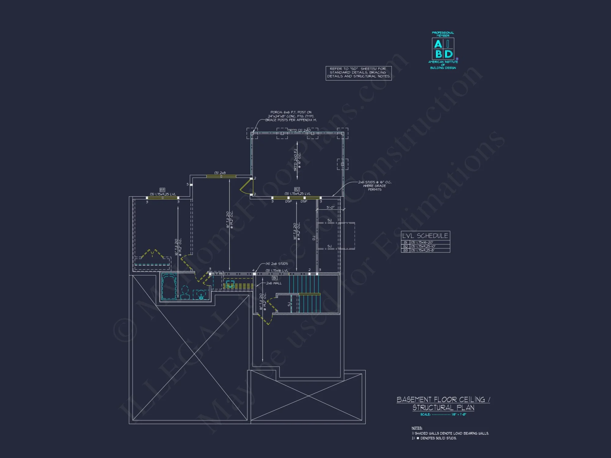 Charming house Plan with CAD Floor Plans & Architecture Designs
