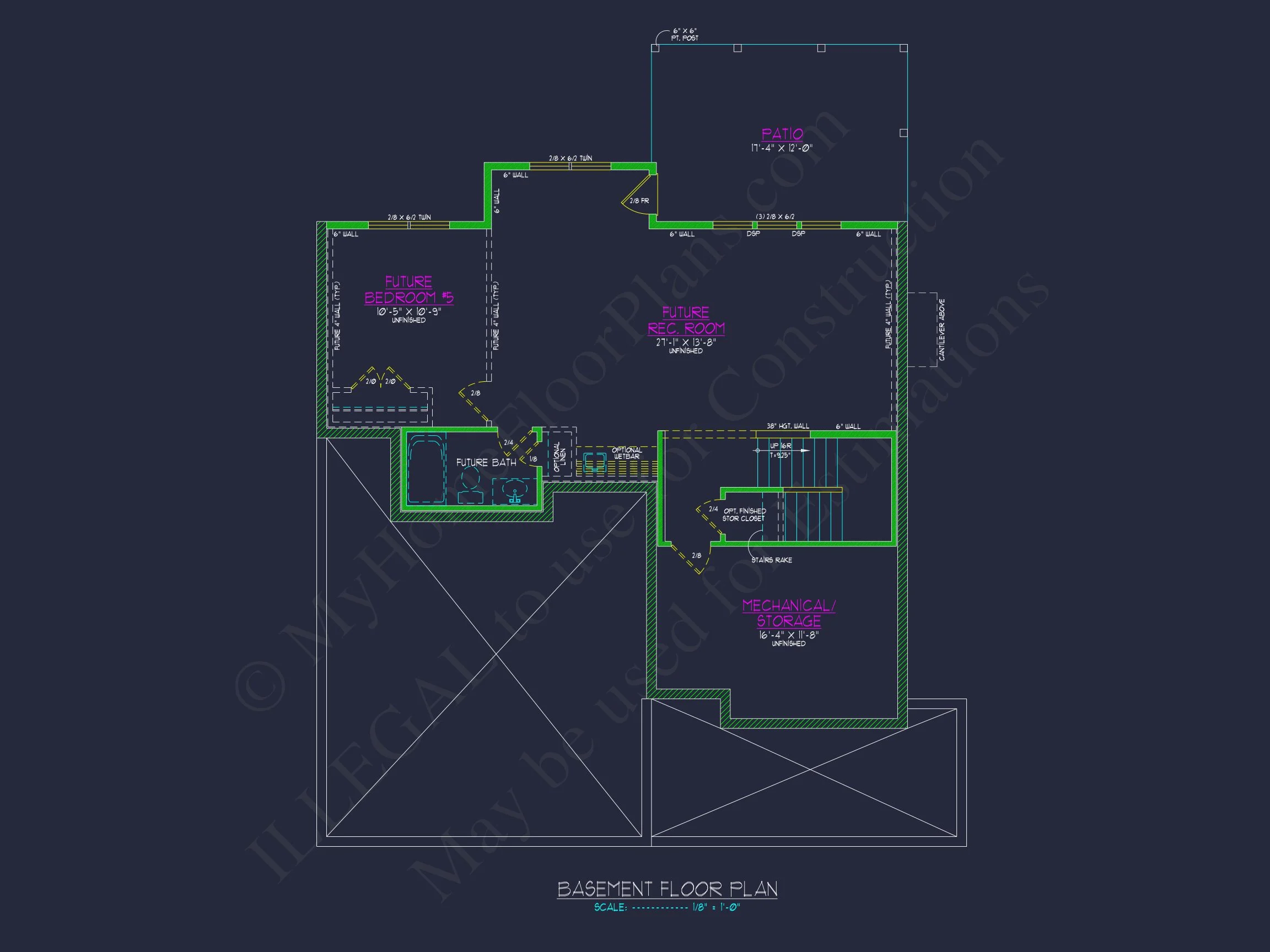 Charming house Plan with CAD Floor Plans & Architecture Designs