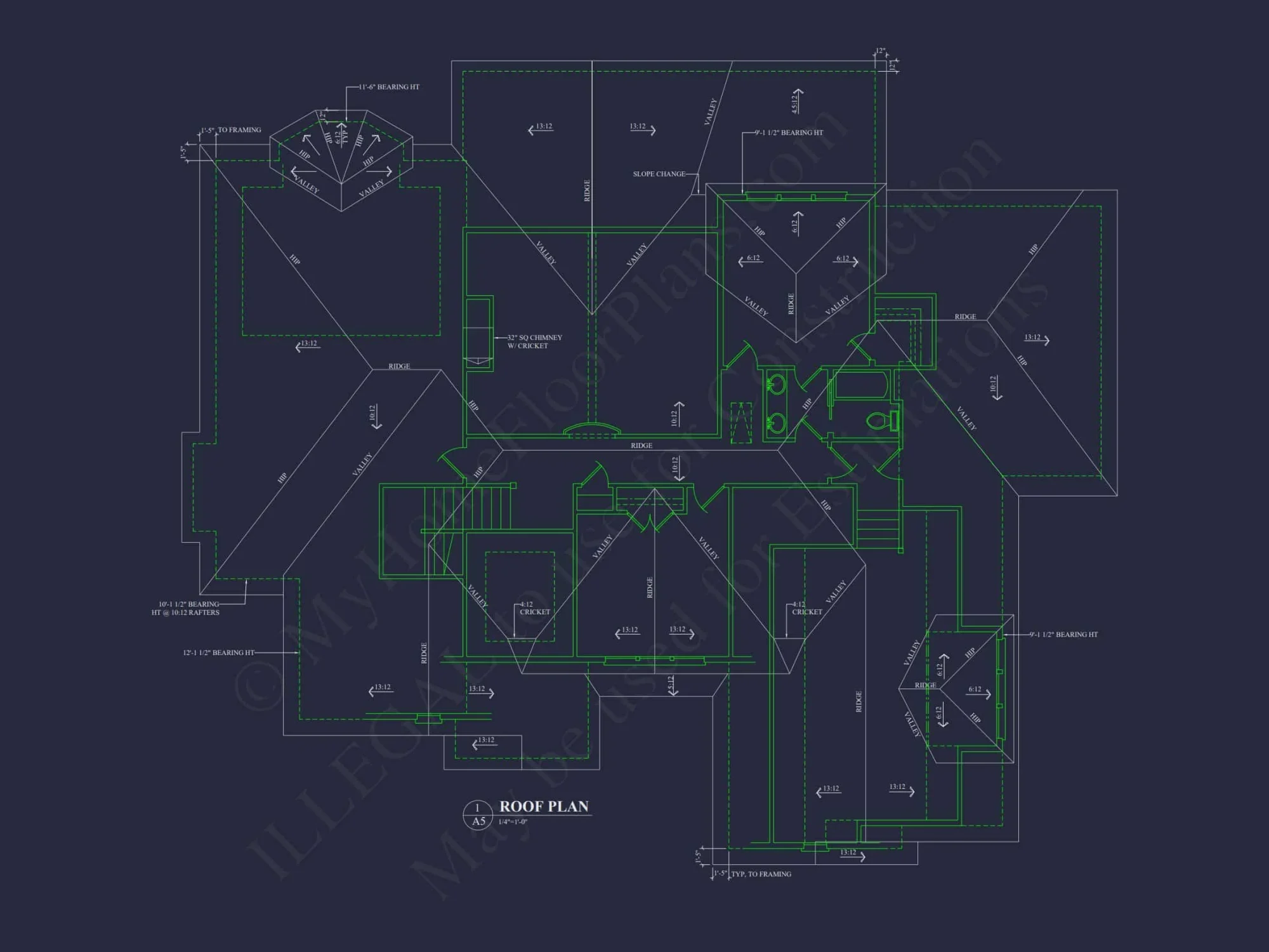 Elegant house Plan with CAD Architecture and Floor Designs