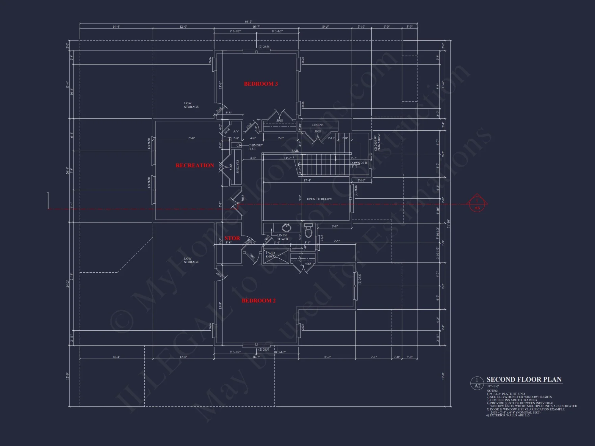 Modern Suburban house Plan with Detailed Blueprint Designs