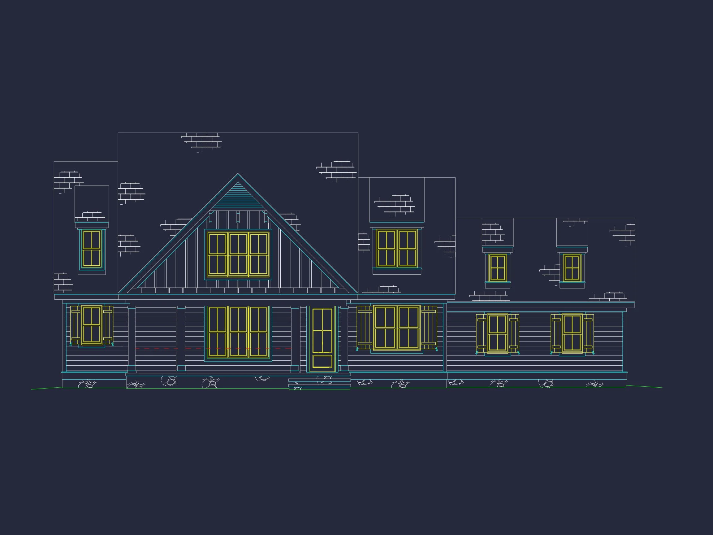 Charming house Plan with Spacious Floor Plan & CAD Designs