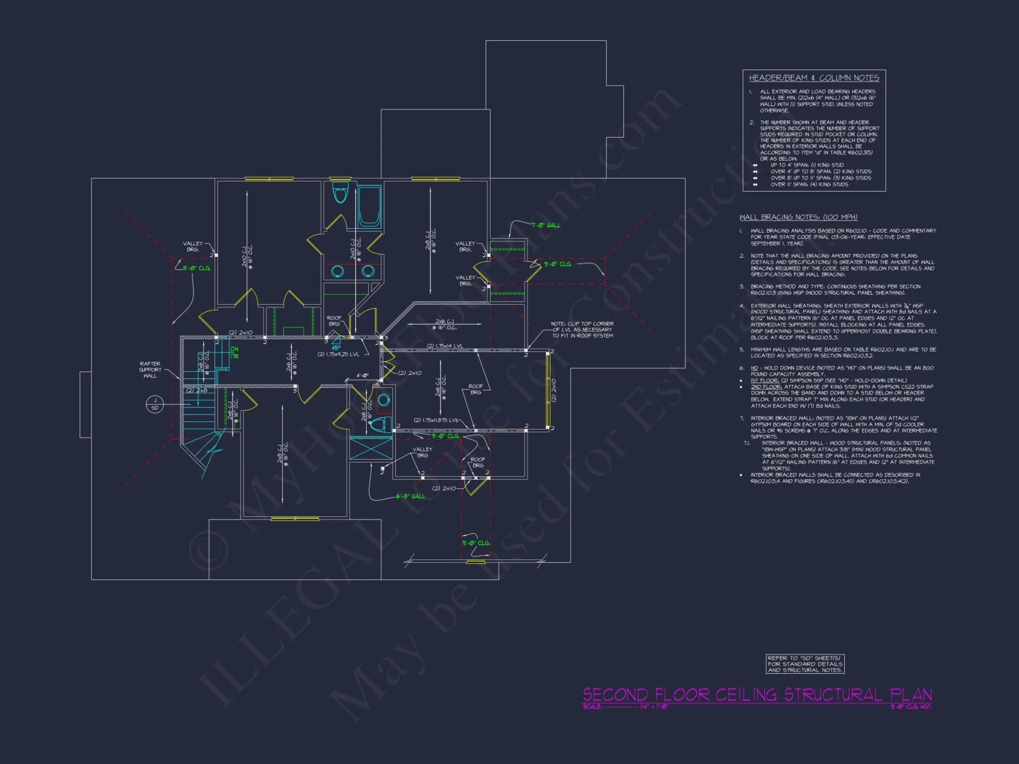 Craftsman house Plan with Open Floor Plan and 2-Story Design