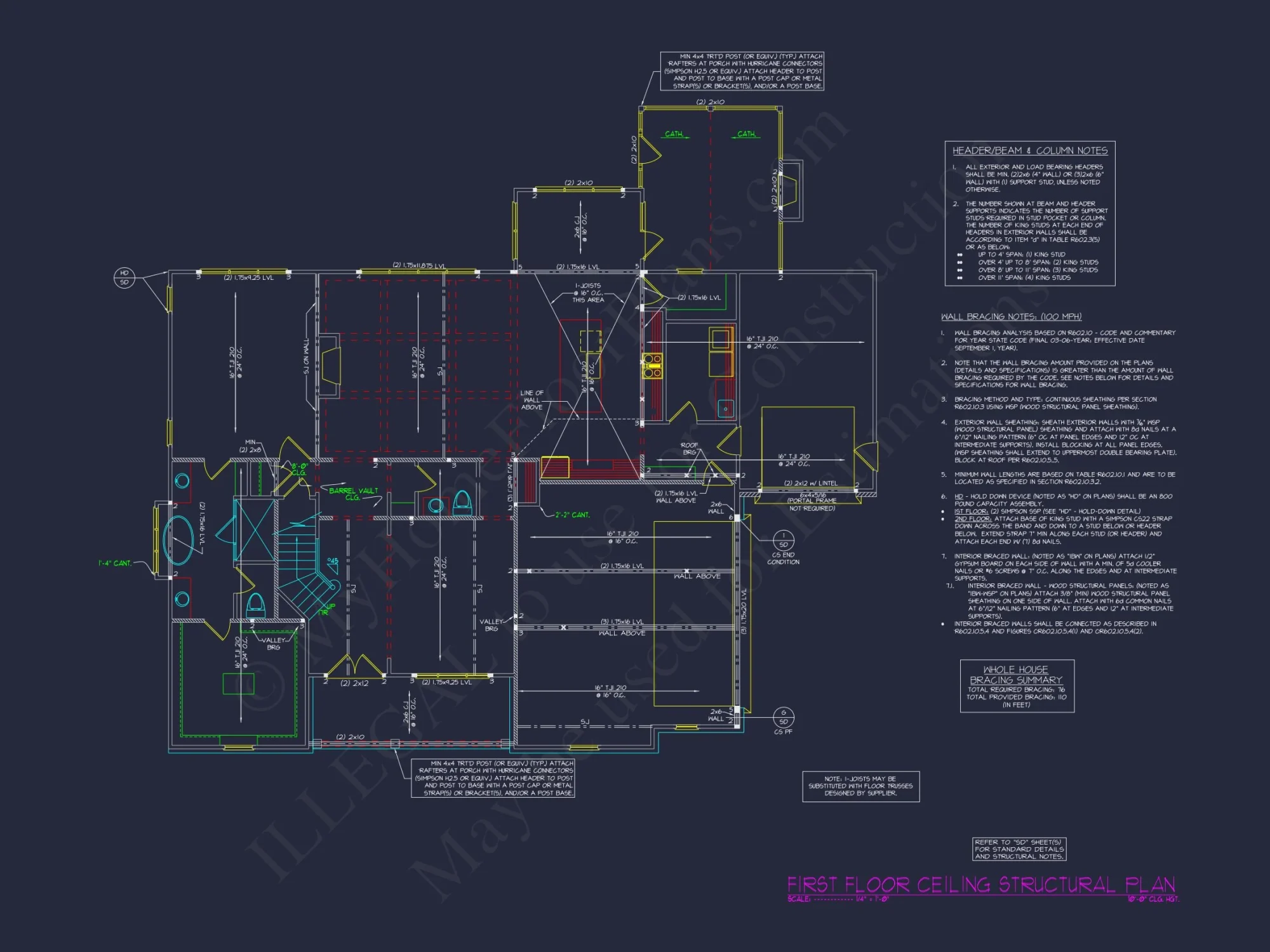 Craftsman house Plan with Open Floor Plan and 2-Story Design