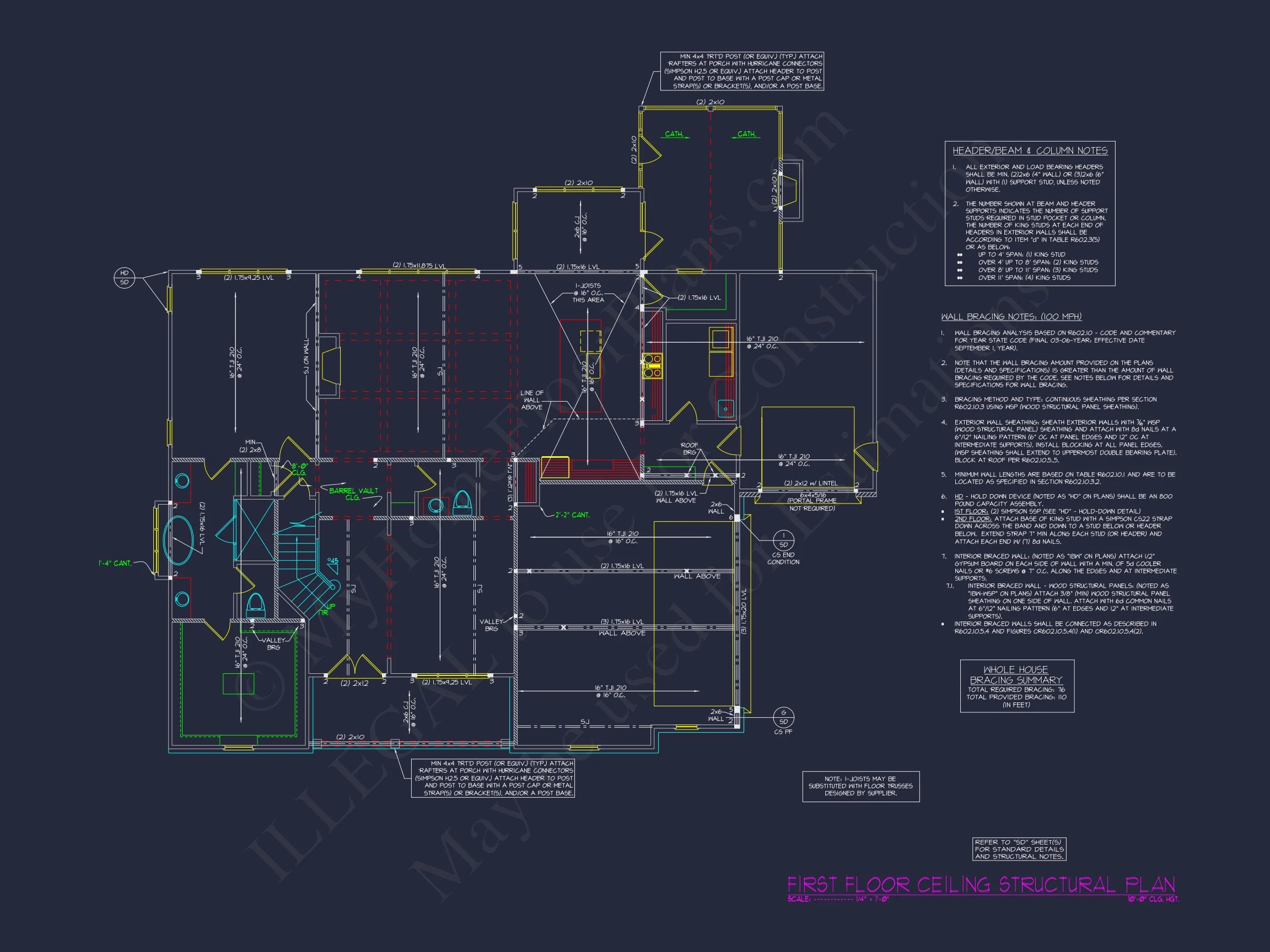 18-1644 HOUSE PLAN - Craftsman House Plan with Open Floor Plan and 2-Story Design 9 Craftsman house Plan with Open Floor Plan and 2-Story Design