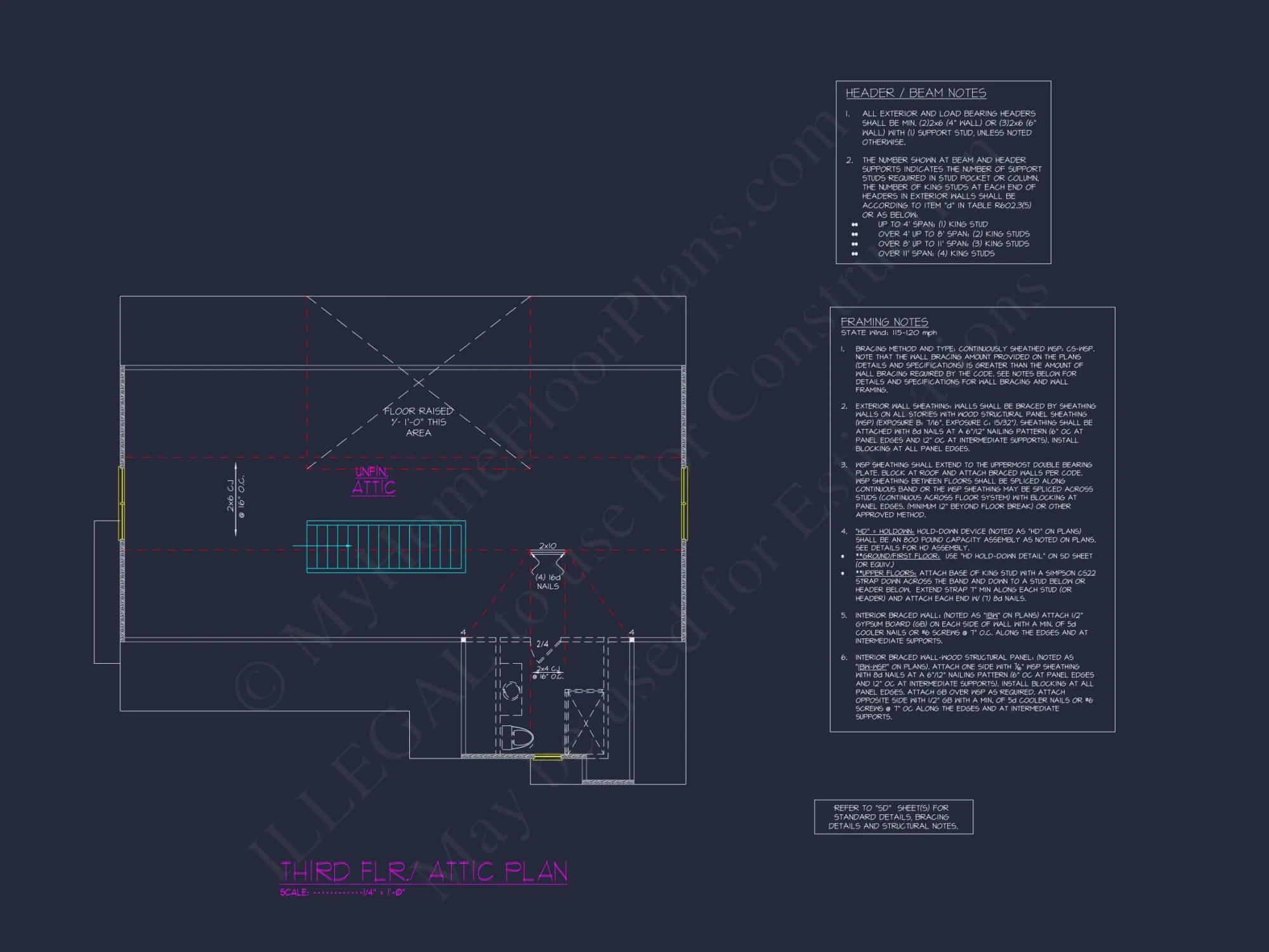 Modern house Plan with CAD Floor Plan, Architecture Designs