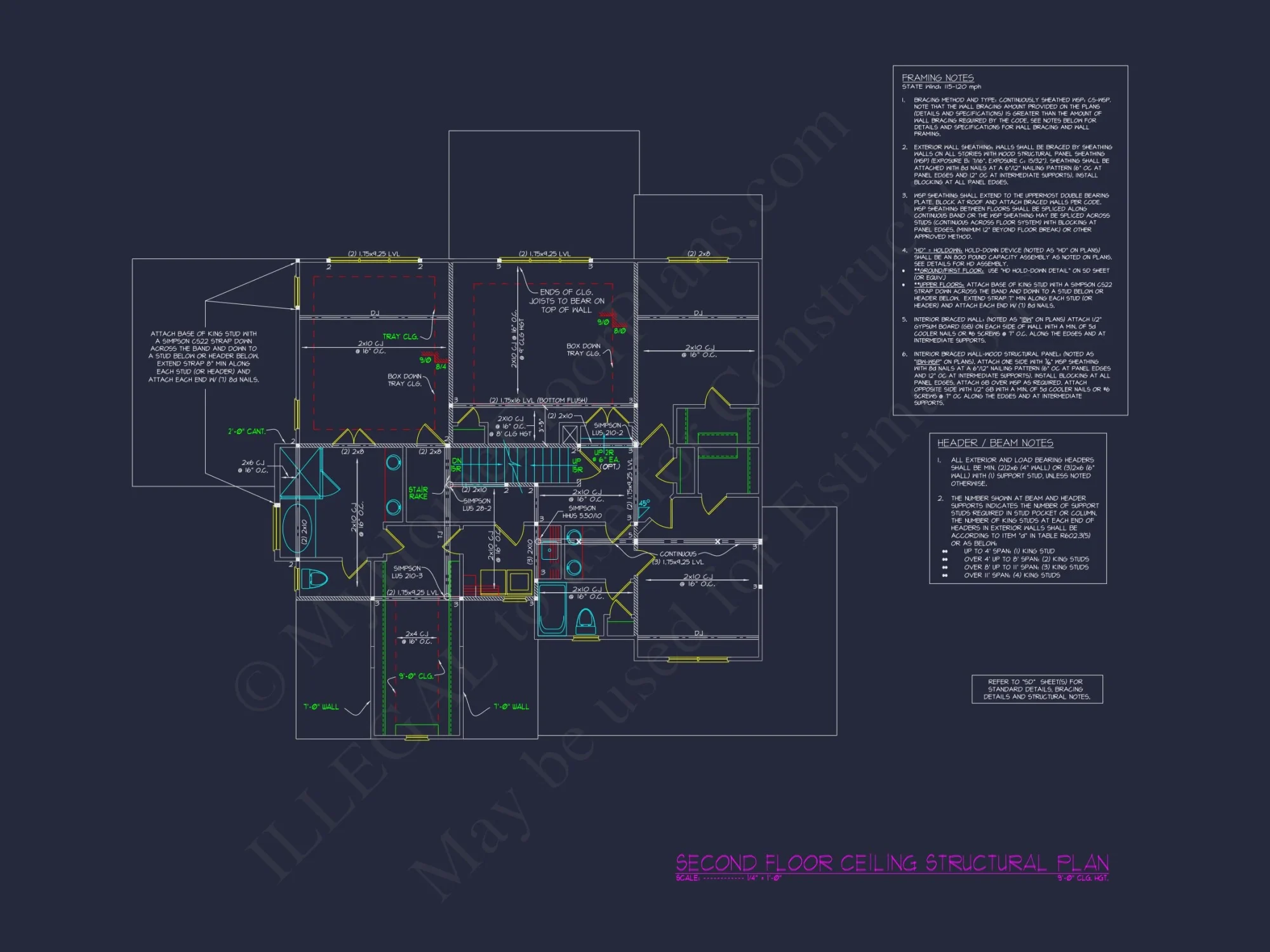 Modern house Plan with CAD Floor Plan, Architecture Designs