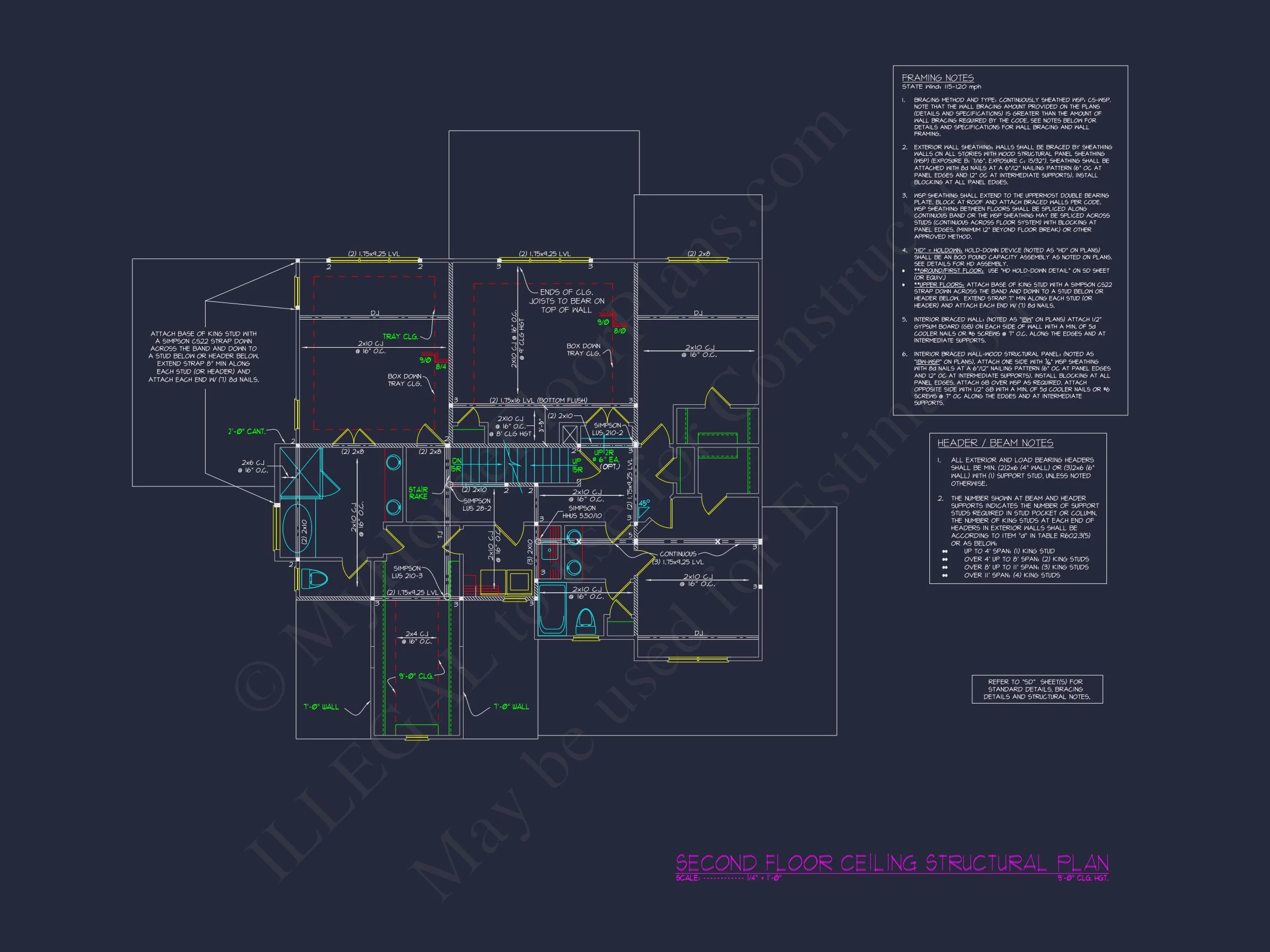 Modern house Plan with CAD Floor Plan, Architecture Designs
