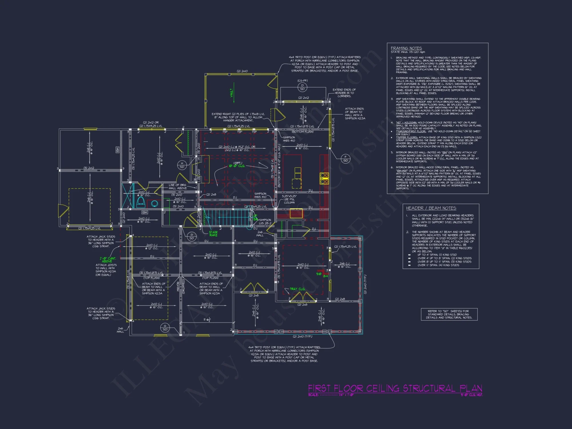 Modern house Plan with CAD Floor Plan, Architecture Designs