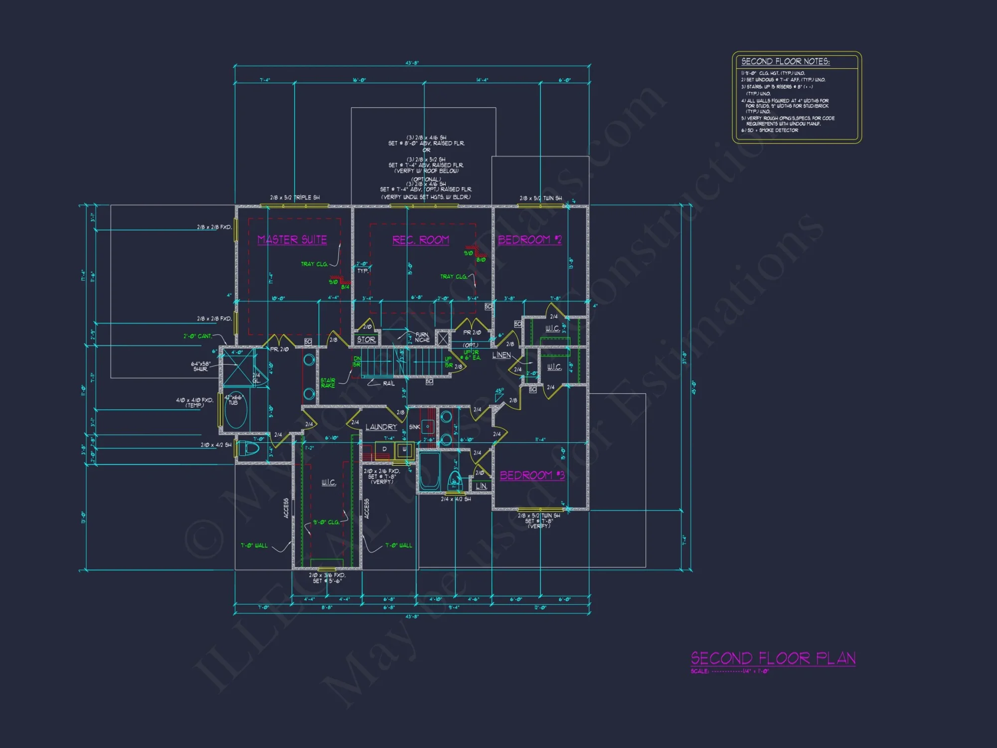 Modern house Plan with CAD Floor Plan, Architecture Designs