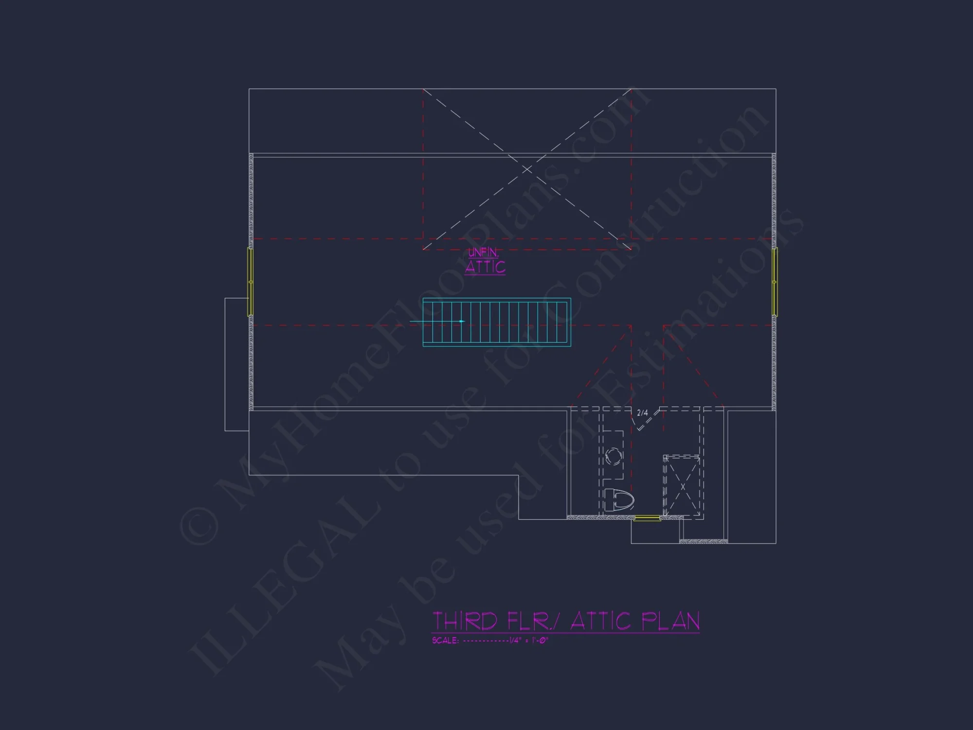 Modern house Plan with CAD Floor Plan, Architecture Designs