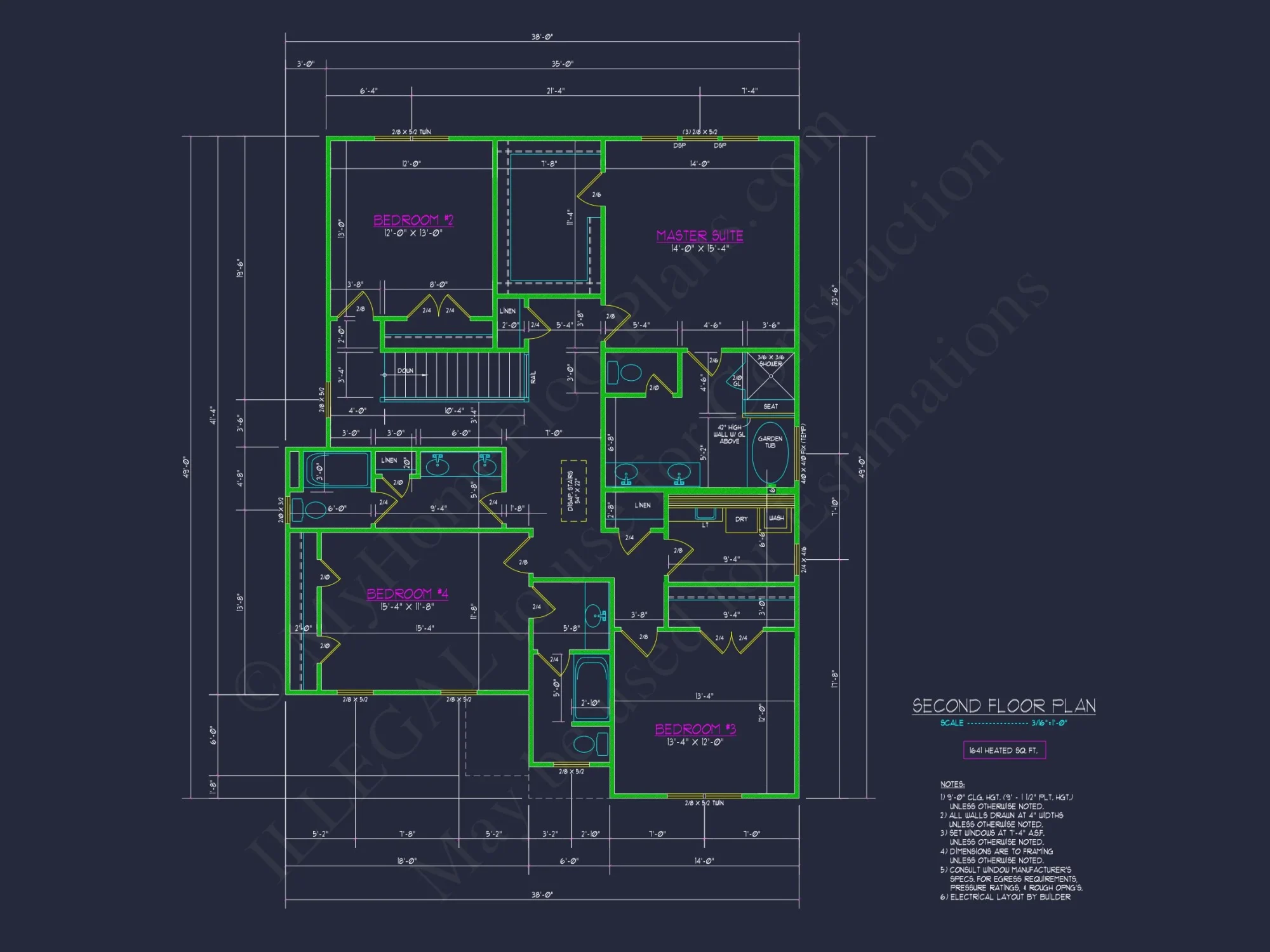 Modern Traditional house Design with CAD Floor Plan & Blueprint