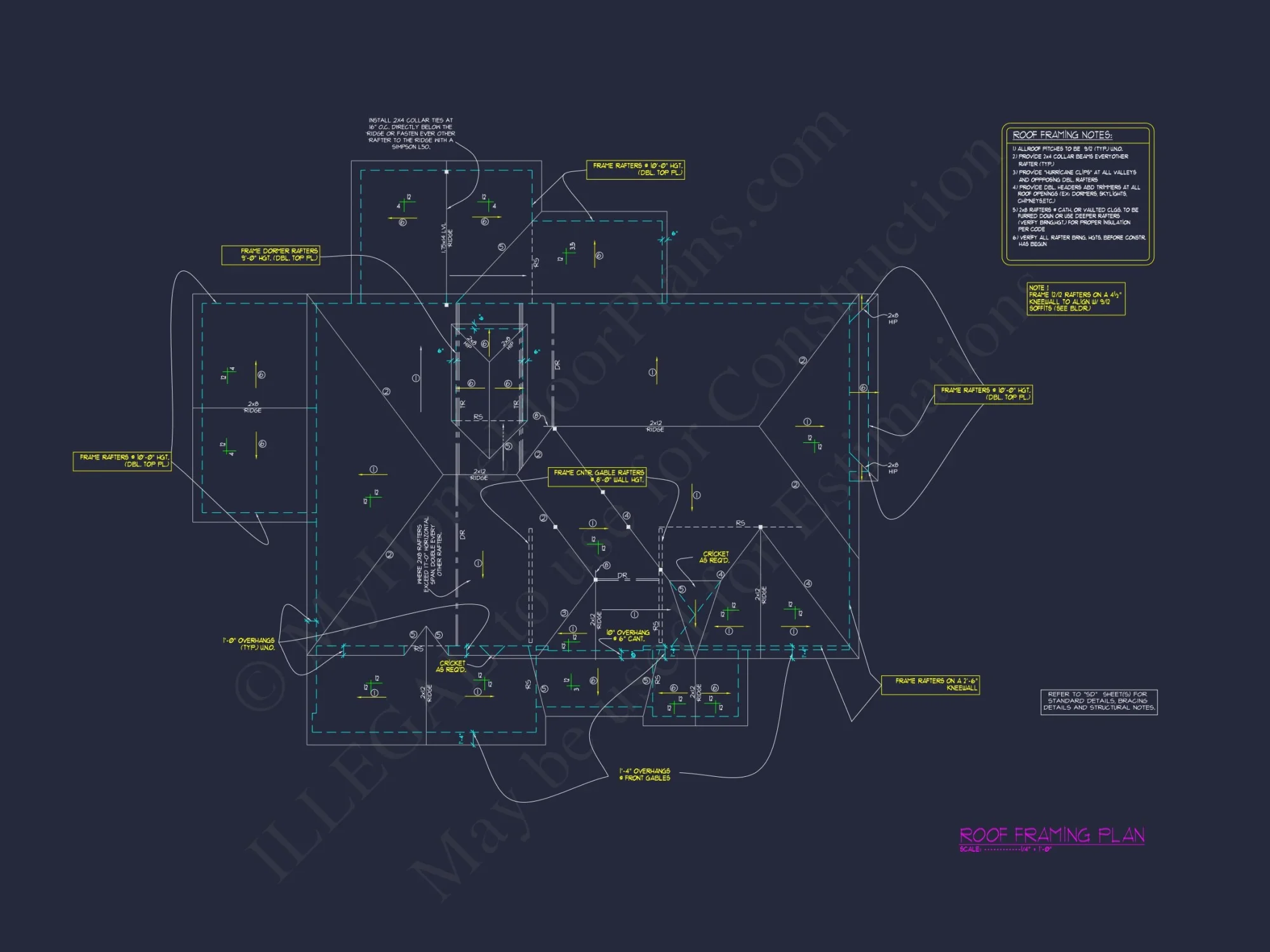 Modern house Plan with Spacious Floor Design and CAD Blueprint