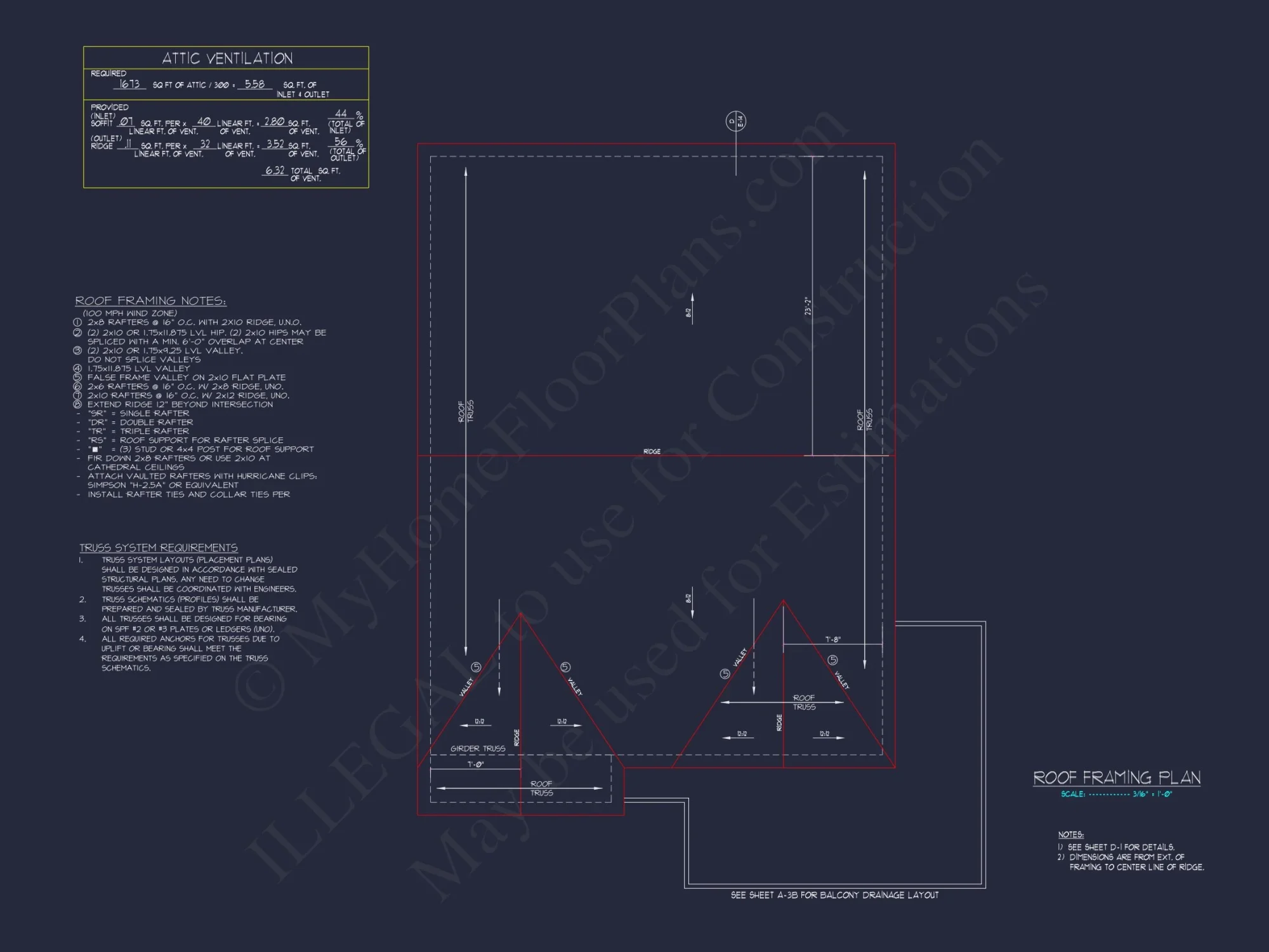 Modern Suburban house Floor Plan with CAD Design Features