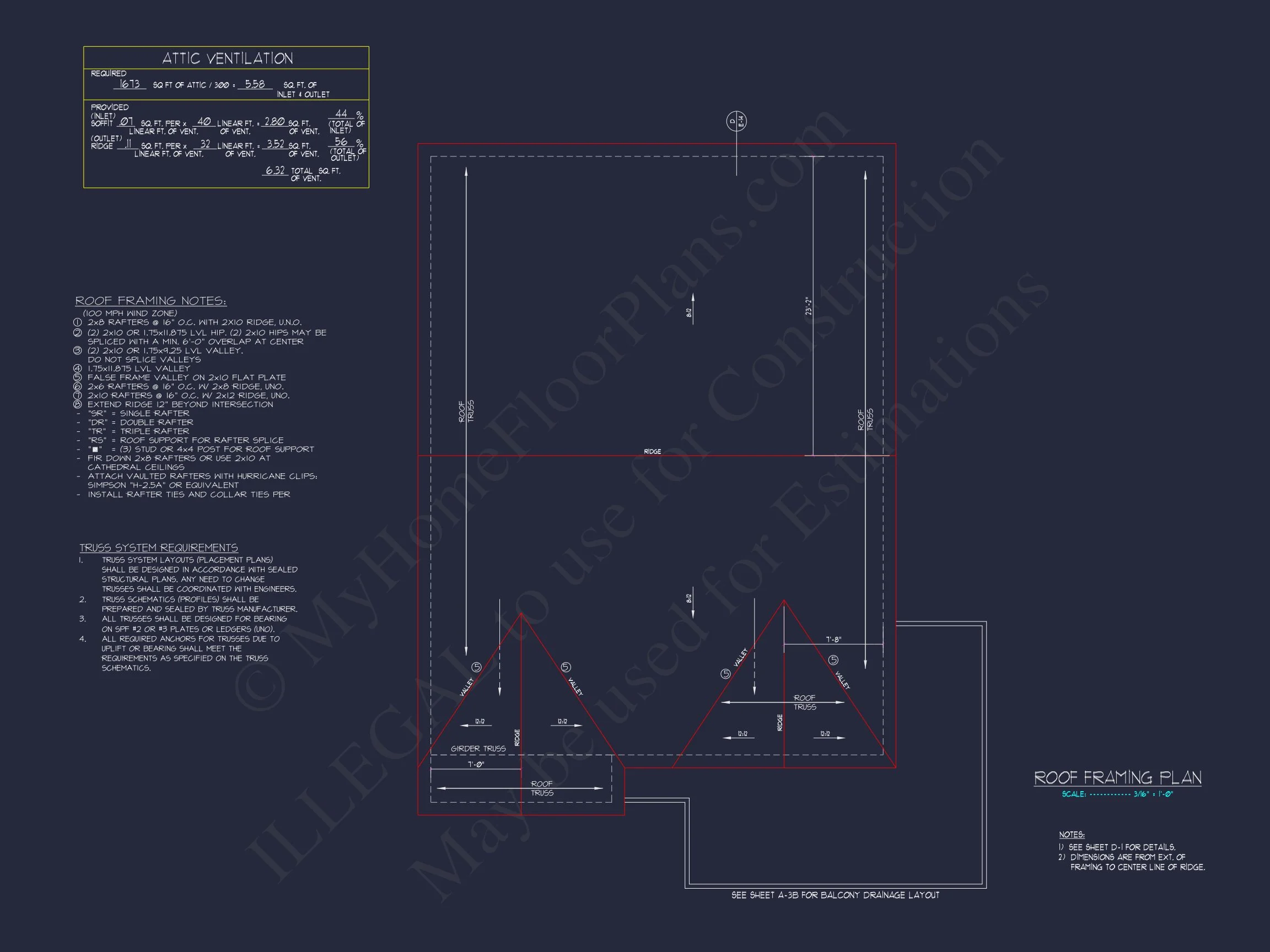 Modern Suburban house Floor Plan with CAD Design Features