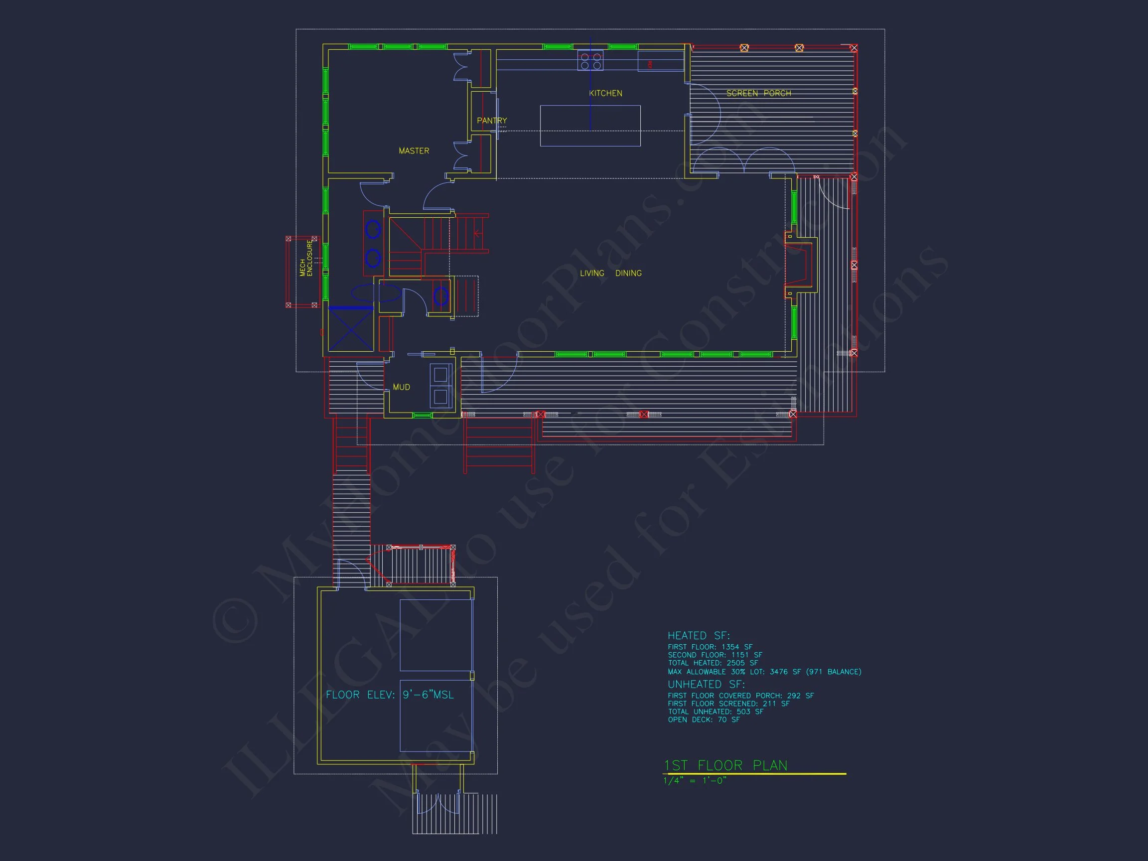 Traditional Craftsman house Plan with Detailed CAD Designs