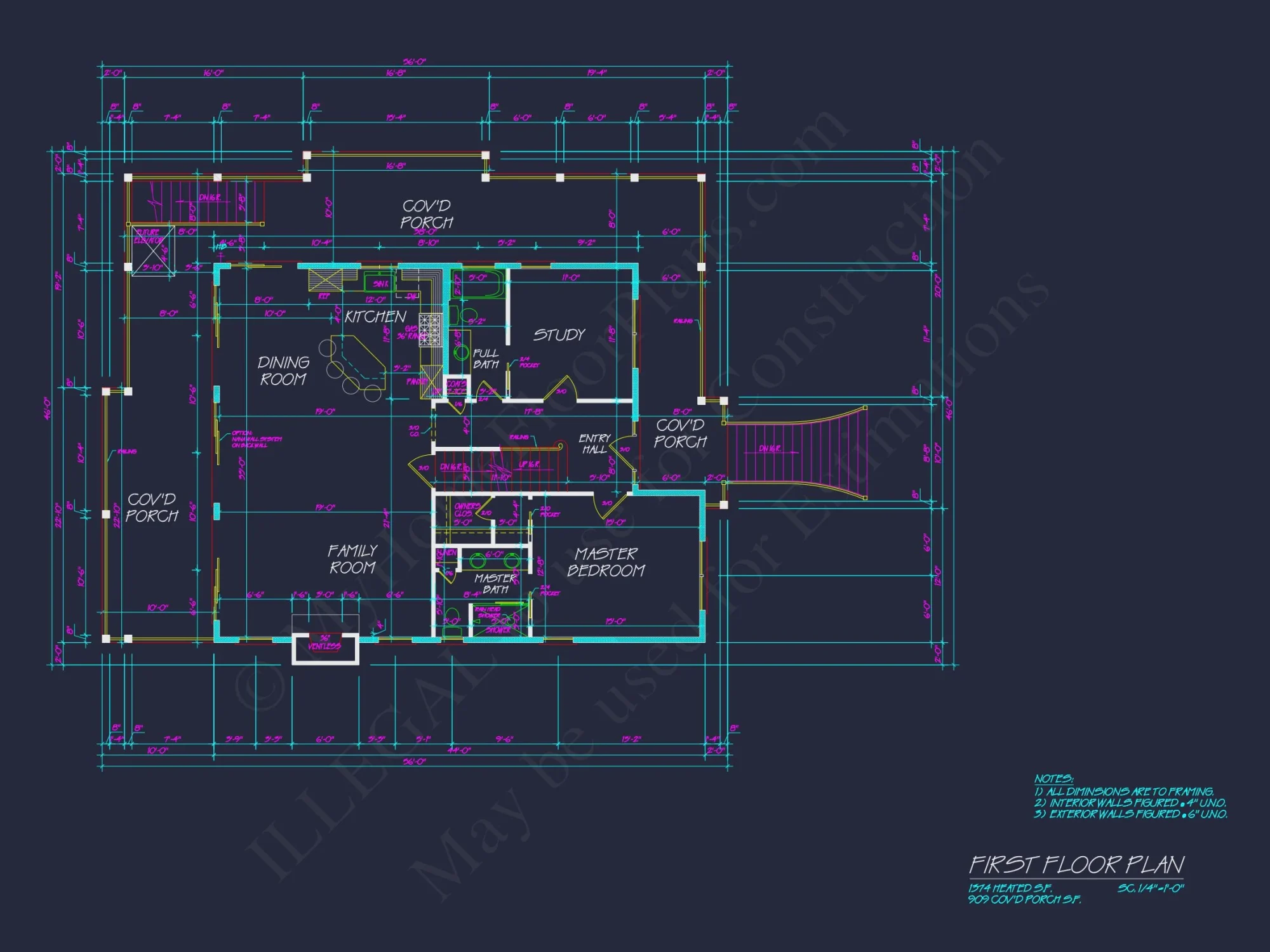 Modern Craftsman house Plan with Flexible Floor Designs