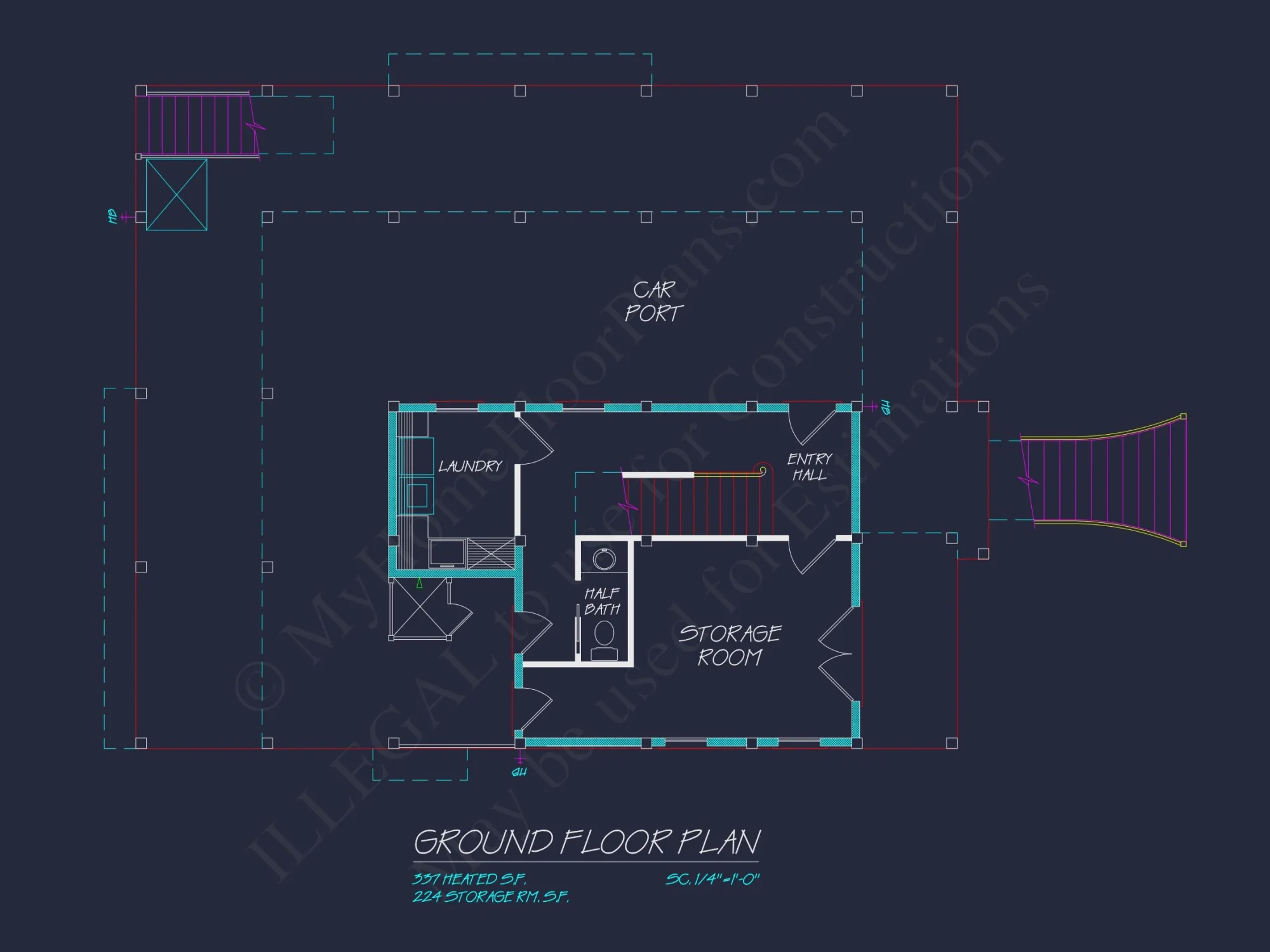 Modern Craftsman house Plan with Flexible Floor Designs